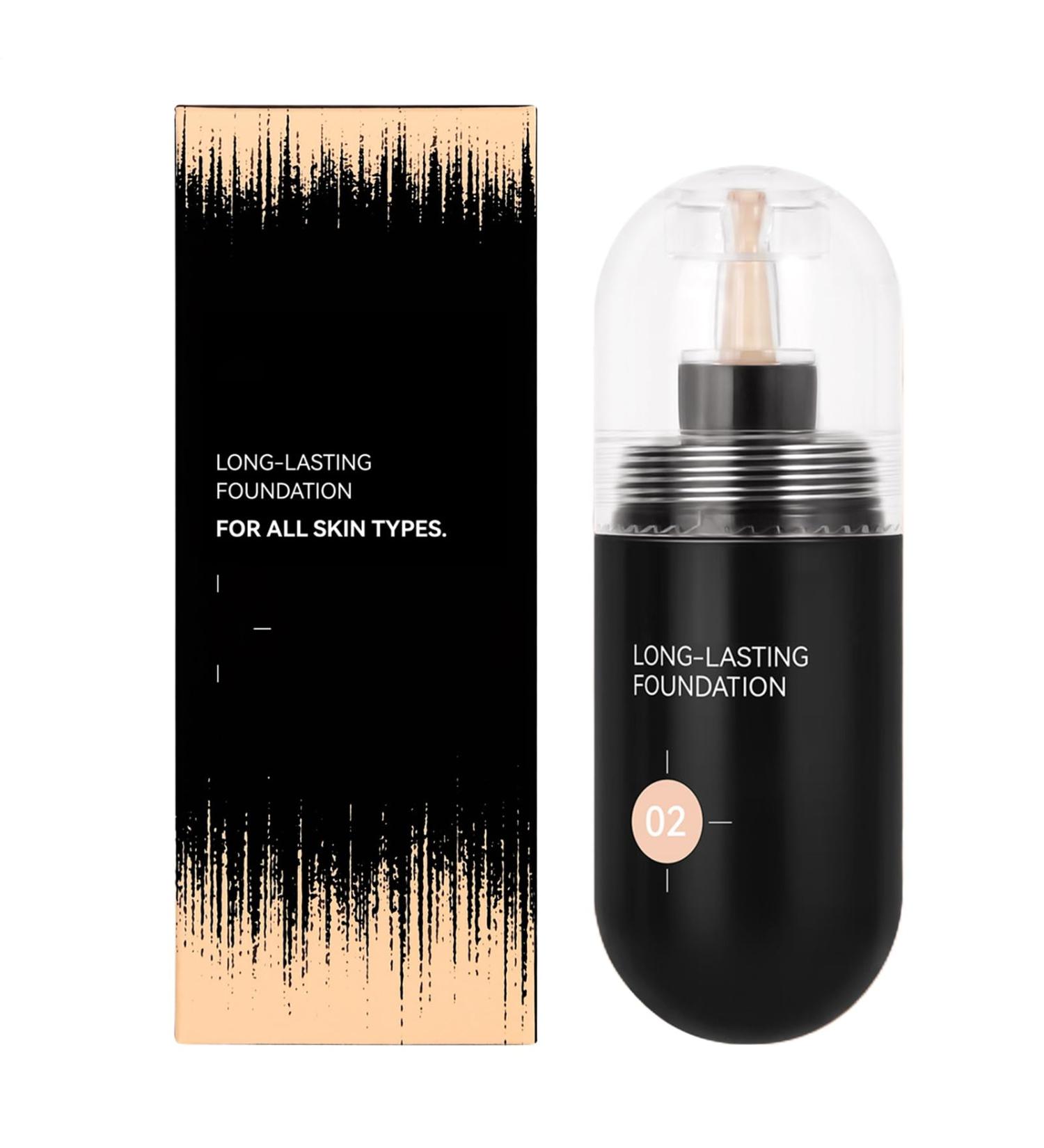 GjnjfdF Liquid Foundation | Matte Foundation 30ml - Long-Lasting Concealer and Hydrating Makeup Base for Women with All Skin Types for Dance and Sports - Buy Online on GoSupps.com