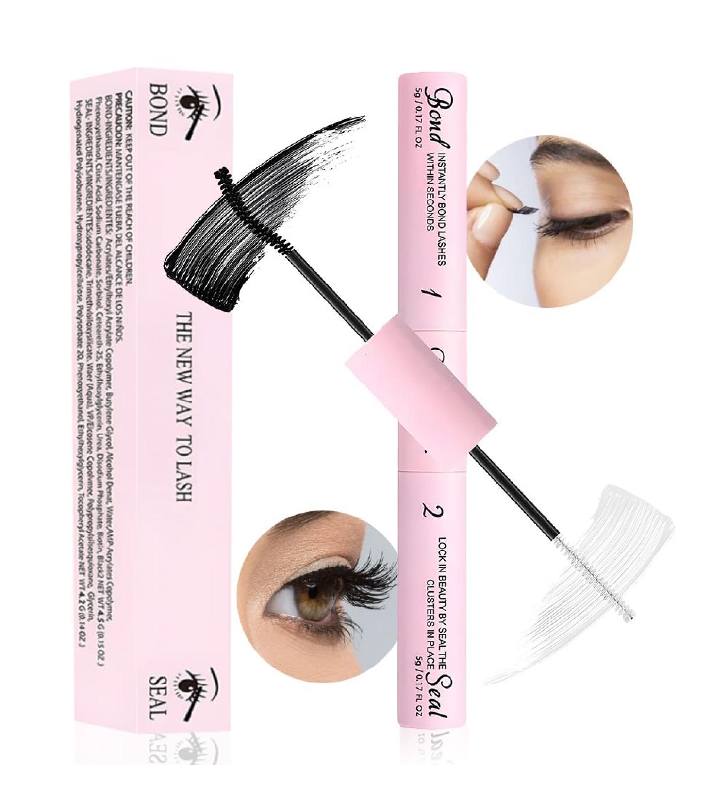 Lash Bond and Seal | Long Lasting Waterproof Eyelash Glue for Extensions | Cluster & Individual Lash Glue - Buy Online on GoSupps.com