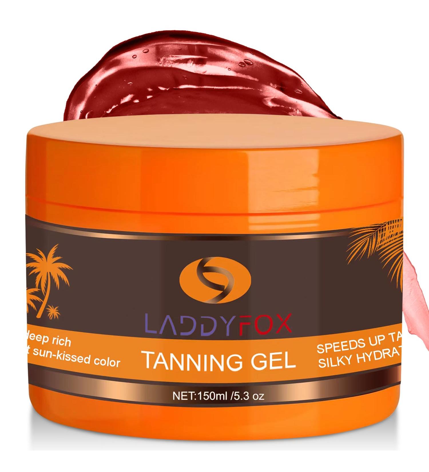 Intensive Tanning Gel SPF0 - Carrot & Brown Tanning Accelerator Cream for Sunbeds & Outdoor Sun (150 ml) | Natural Tanning Solution - Buy Online on GoSupps.com
