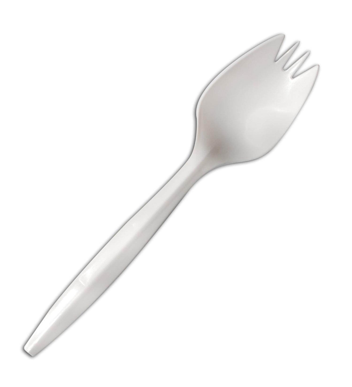 Polypropylene Spork, Medium