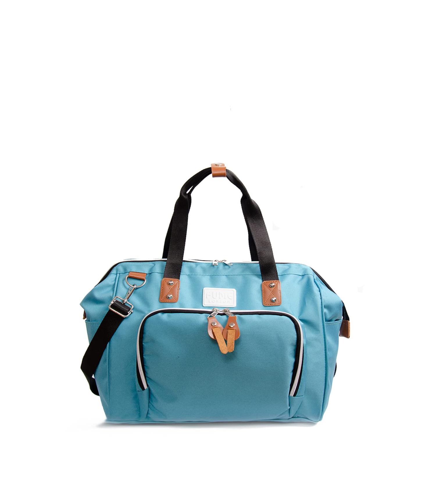 Fume London Baby Bag | Stylish Diaper Bag & Multifunctional Travel Bag for Moms & Dads - Blue - Buy Online on GoSupps.com