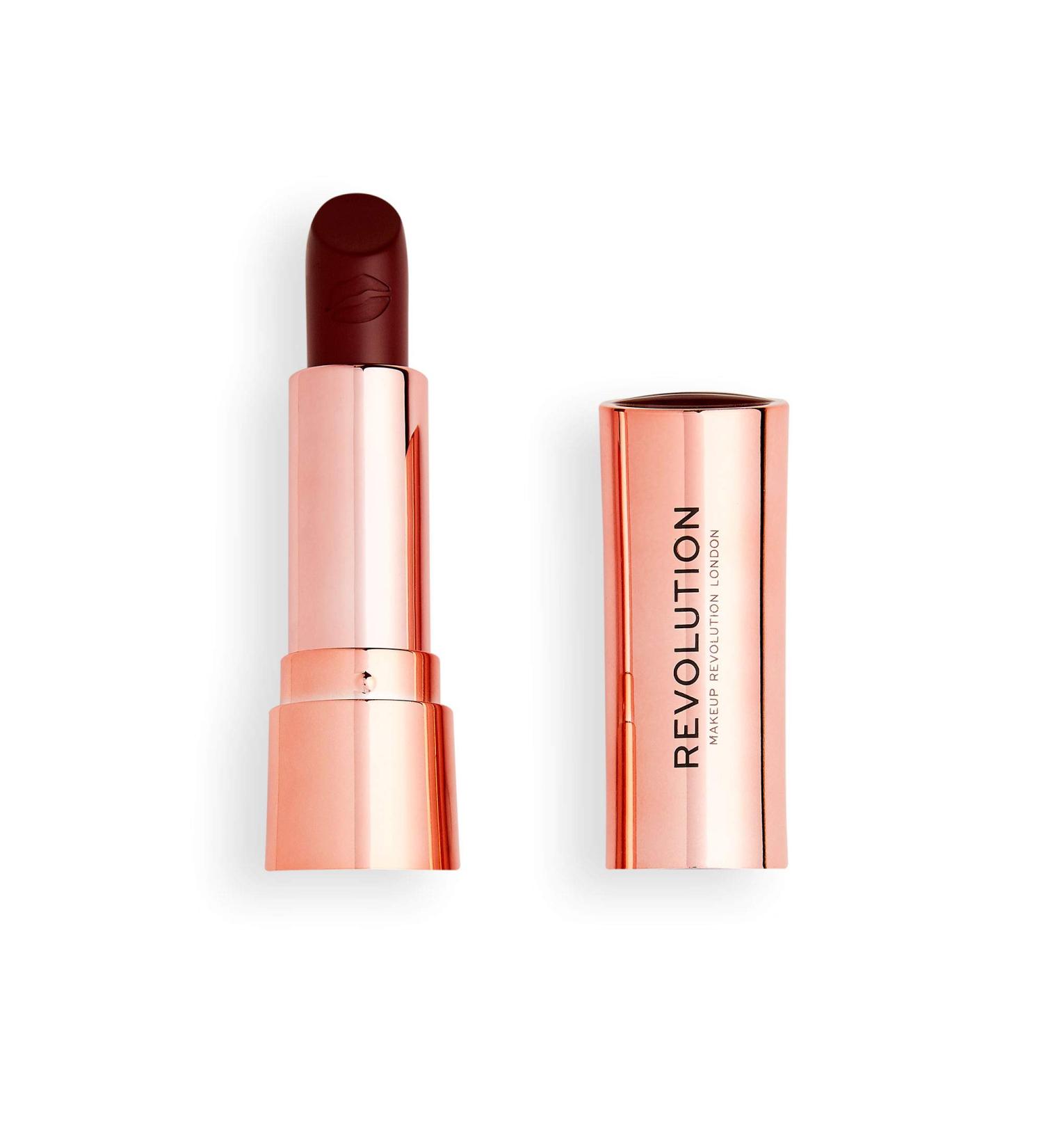 Revolution Beauty London Satin Kiss Lipstick Vampire 3.5g Vampire 3.50 g (Pack of 1)