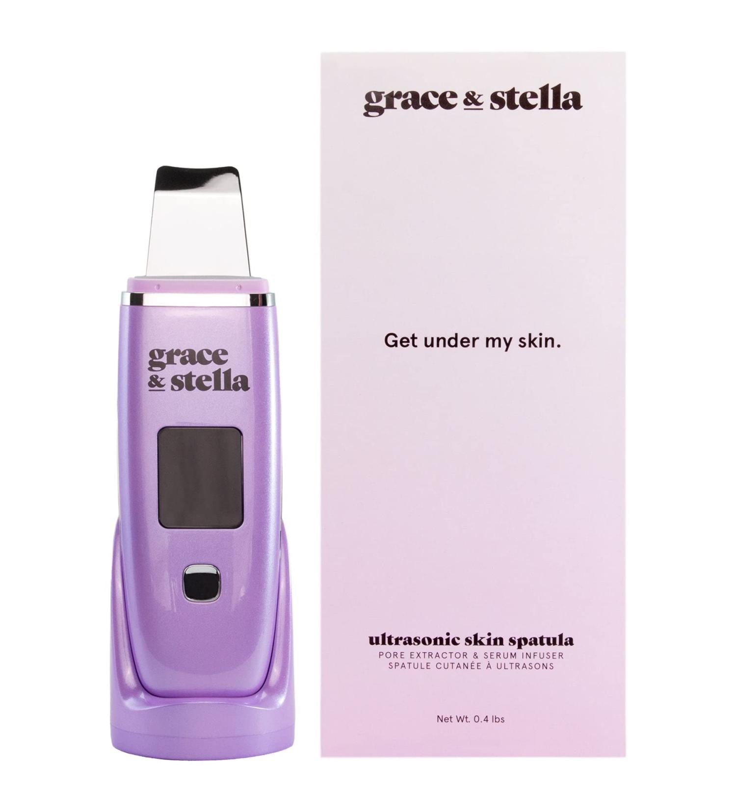 Grace & Stella Skin Scrubber Spatula - Pore Cleanser and Exfoliator Tool - Buy Online on GoSupps.com