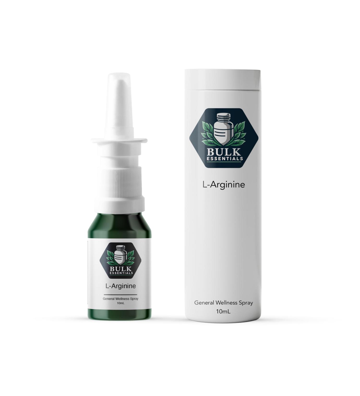 L-Arginine Spray - 100 Sprays per Bottle (200mg) 0.01 Fl Oz (Pack of 1)