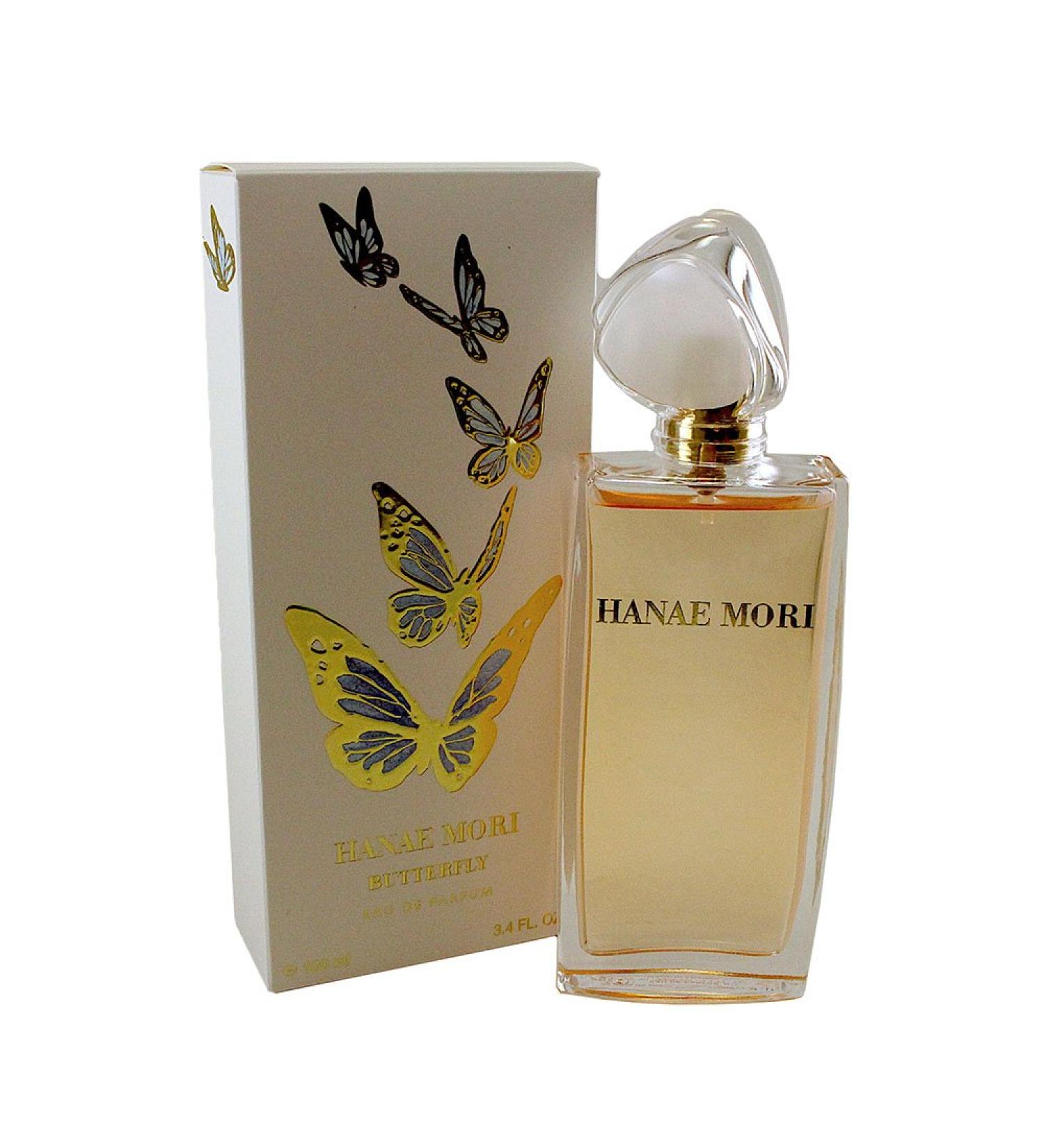 Hanae Mori Butterfly Eau de Parfum Spray for Women 3.4 Ounce