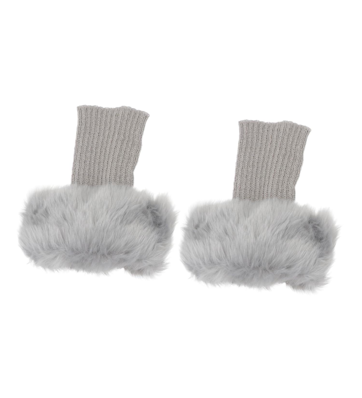 Kisangel 3 Pairs Fur Boot Covers - Warm Shoe Socks & Cuffs for Women | Fluffy Acrylic Stumping - Buy Online on GoSupps.com