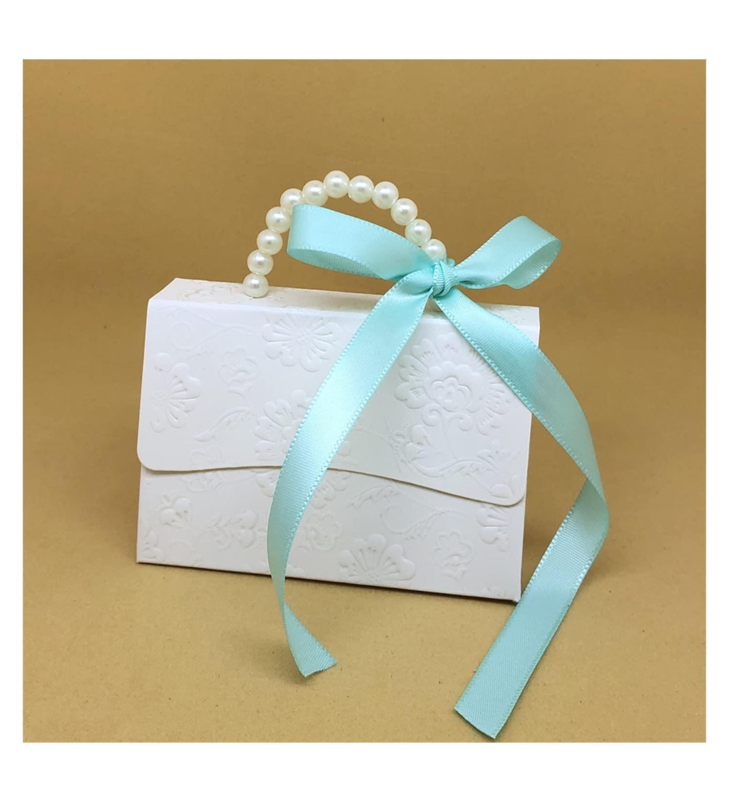 Candy Box Portable Party Wedding Candy Box Bag DIY Creative Candy Box Romantic Marriage (20 Pieces) (Color : Red Size : M) (Color : White B Size : L) - Buy Online on GoSupps.com