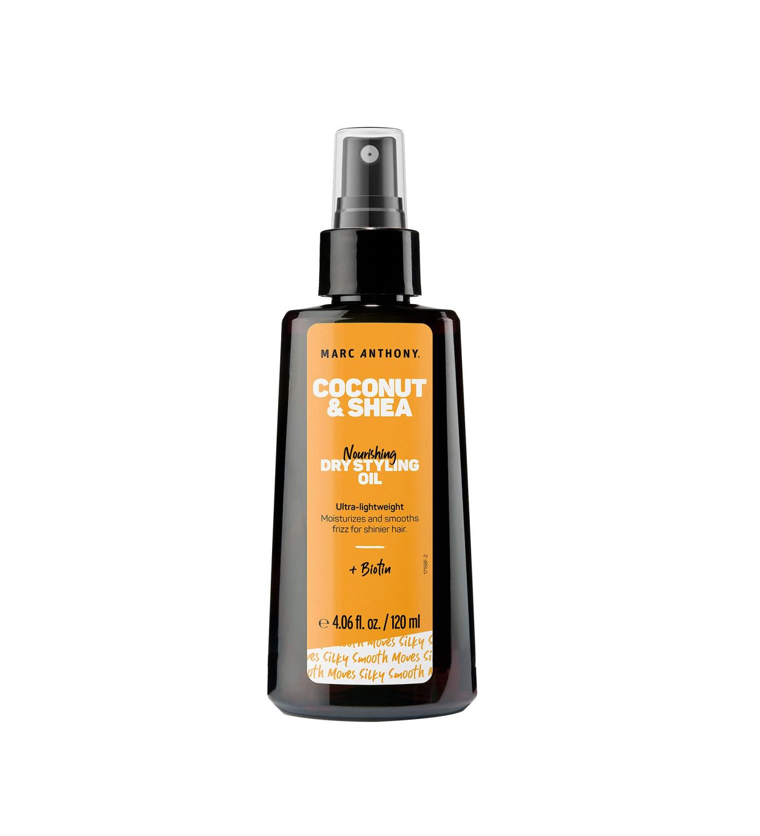 Marc Anthony Coconut Oil Dry Styling Oil 4.05oz Pump - Hydrating Hair Treatment - Buy Online on GoSupps.com