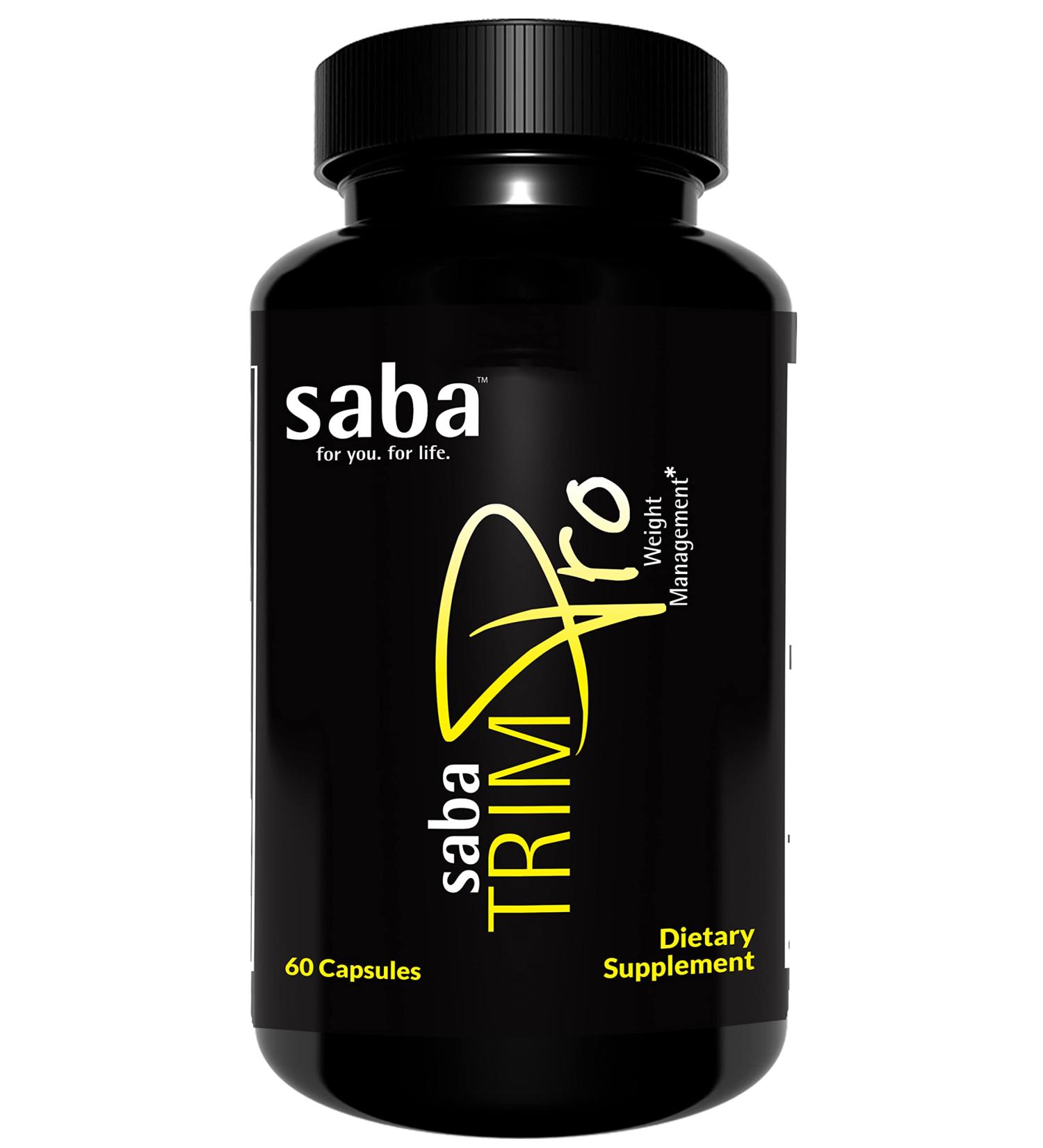 Saba Trim Pro - 60 Capsules | Powerful Weight Management Supplement - Buy Online on GoSupps.com