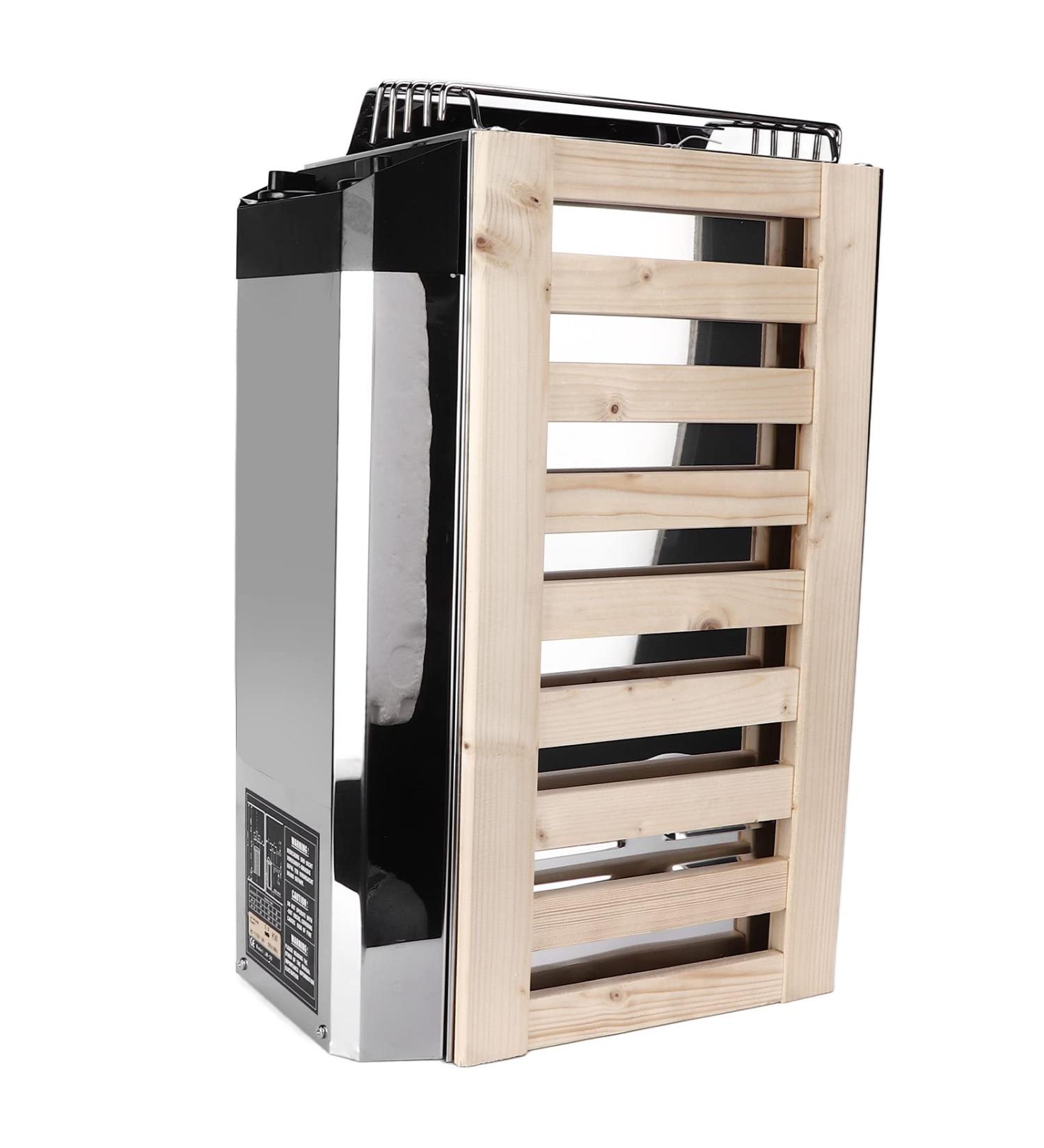 3KW Stainless Steel Sauna Stove | 110V Electric Sauna Heater for Home & Office | Internal Control - Buy Online on GoSupps.com