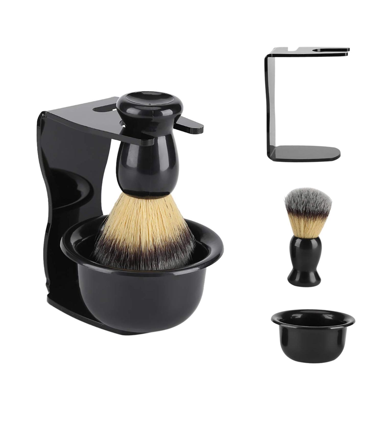 Btosep Razor Shell Set - Professional 3-Part Shaving Stand & Brush Keeper for Men | Premium Quality | International Shipping Available - Buy Online on GoSupps.com