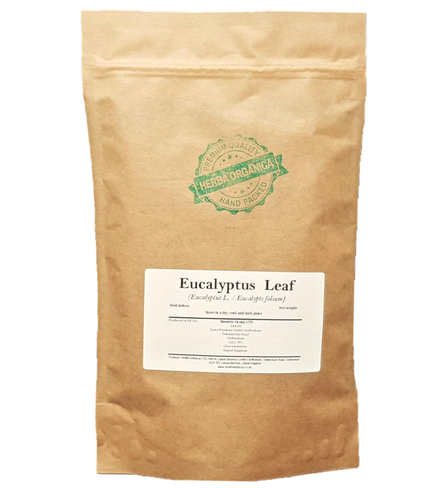 Herba Organica Eucalyptus Leaf Herbal Tea - Eucalyptus L - Feuille de Eucalyptus Tisane (50g) - Buy Online on GoSupps.com