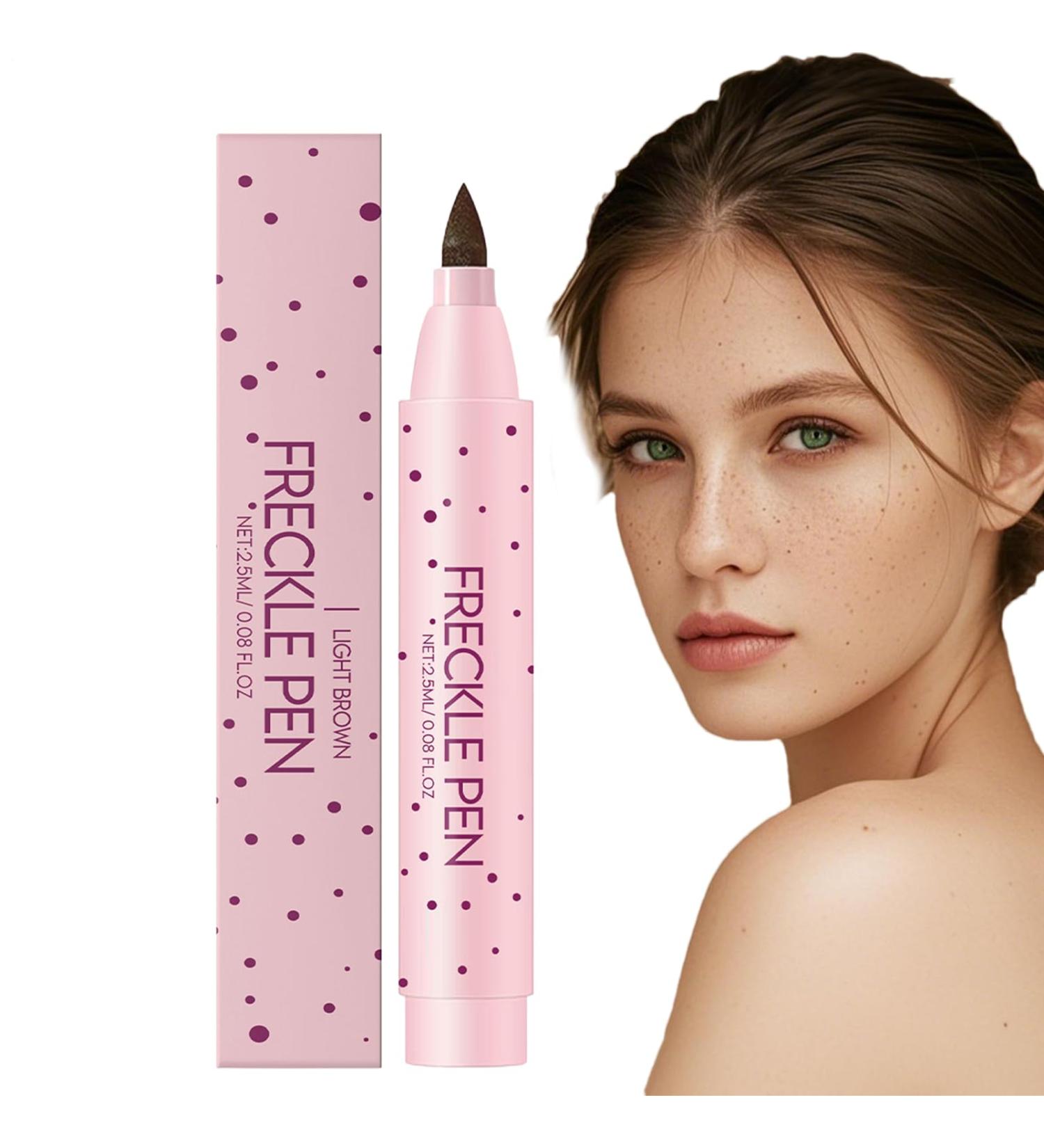 Freckle Makeup Pen 3ml | Natural Light Brown Color Quick Dry Durable Waterproof for Face Beauty and Daily Use - Buy Online on GoSupps.com