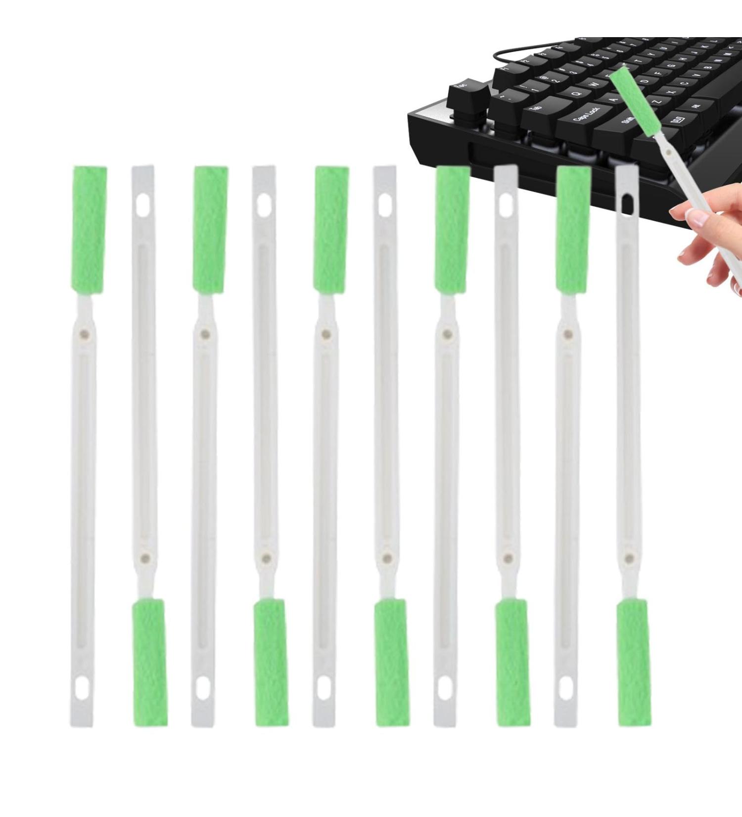 Crevice Cleaning Brush Narrow Cleaning Brush Crevice Cleaning Tool Thin Brush for Cleaning Narrow Space Groove Cleaning Brush Household Cleaning Tool for Toilet Bowl Corner Keyboard Scrub Brush Green - Buy Online on GoSupps.com