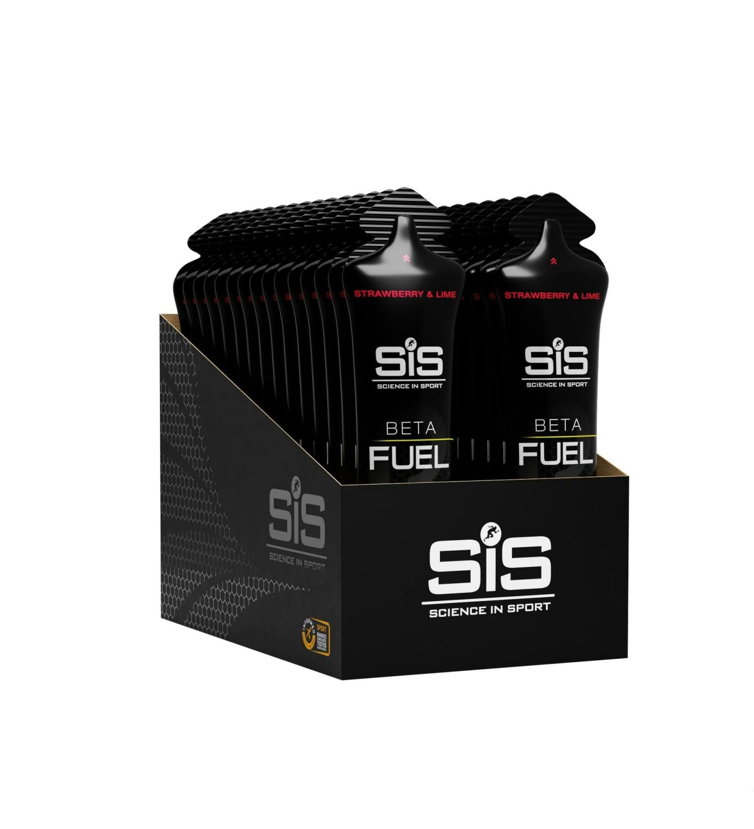 Beta Fuel Gel Strawberry Lime 30 x 60ml - Buy Online on GoSupps.com