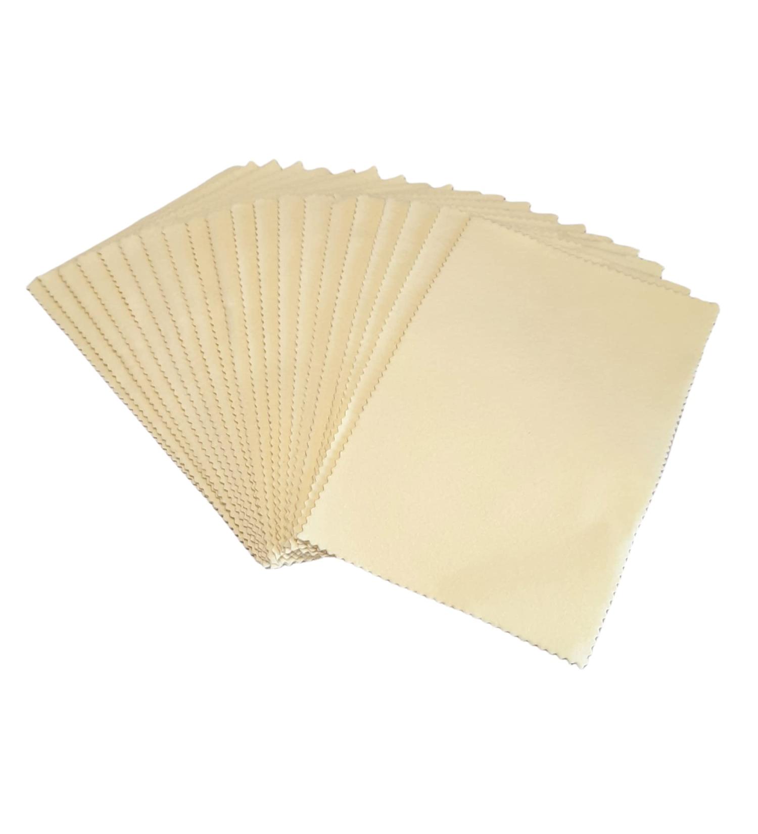 Sunshine Polishing Cloth - Ideal for Sterling Silver, Gold, Brass, and Copper Jewelry - Buy Online on GoSupps.com