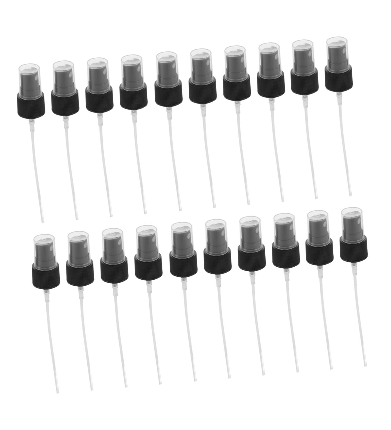 HAPINARY 20pcs Spary Bottle Pump Cotton Zip Pouch Essential Oil Bottle Pump Tops Spray Head Replacement Perfume Dispenser Pump Perfume Spray Head Zipper Bag Travel Multicolor 15x2.3cm Black - Buy Online on GoSupps.com
