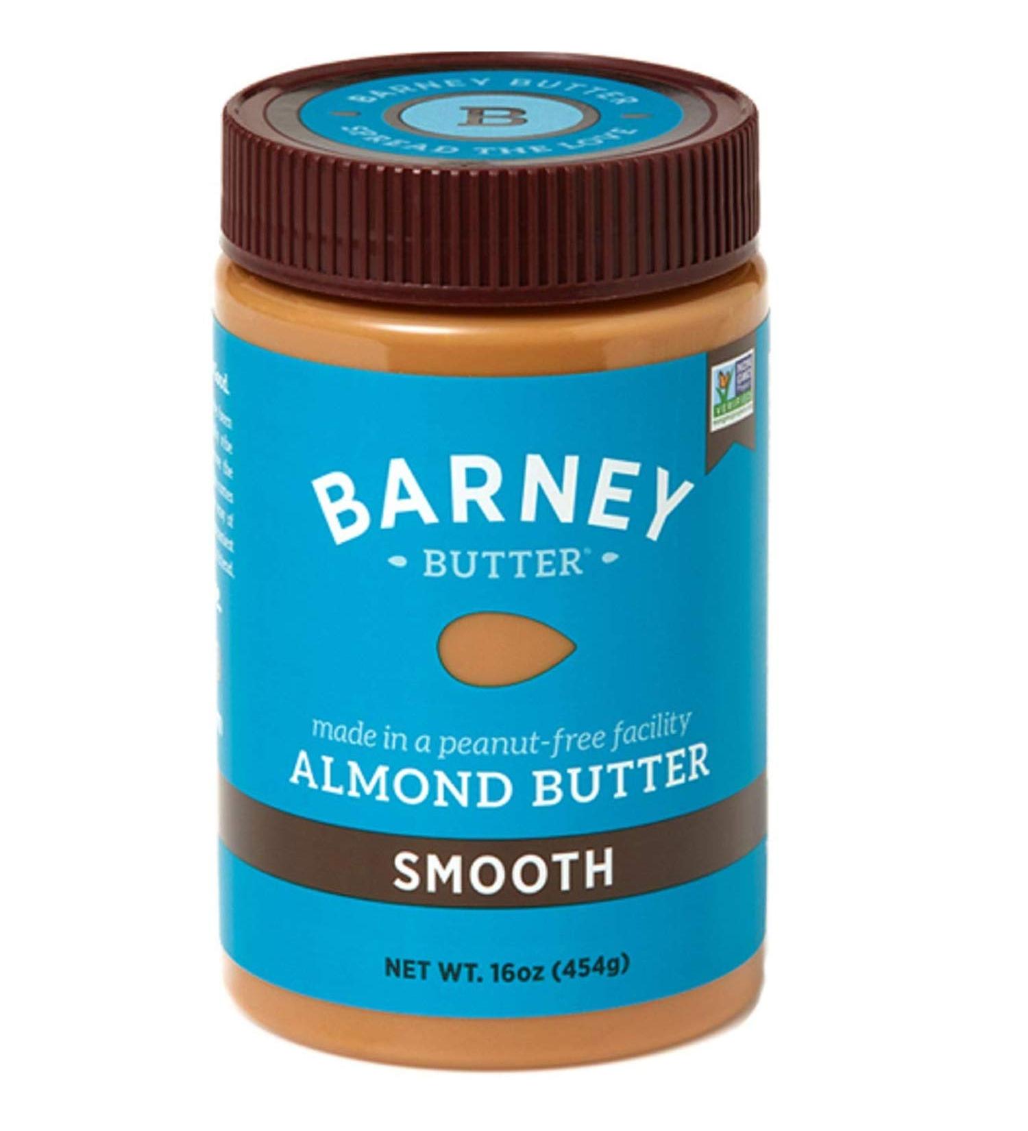 Barney Butter Smooth Almond Butter (1x16 OZ) - Buy Online on GoSupps.com