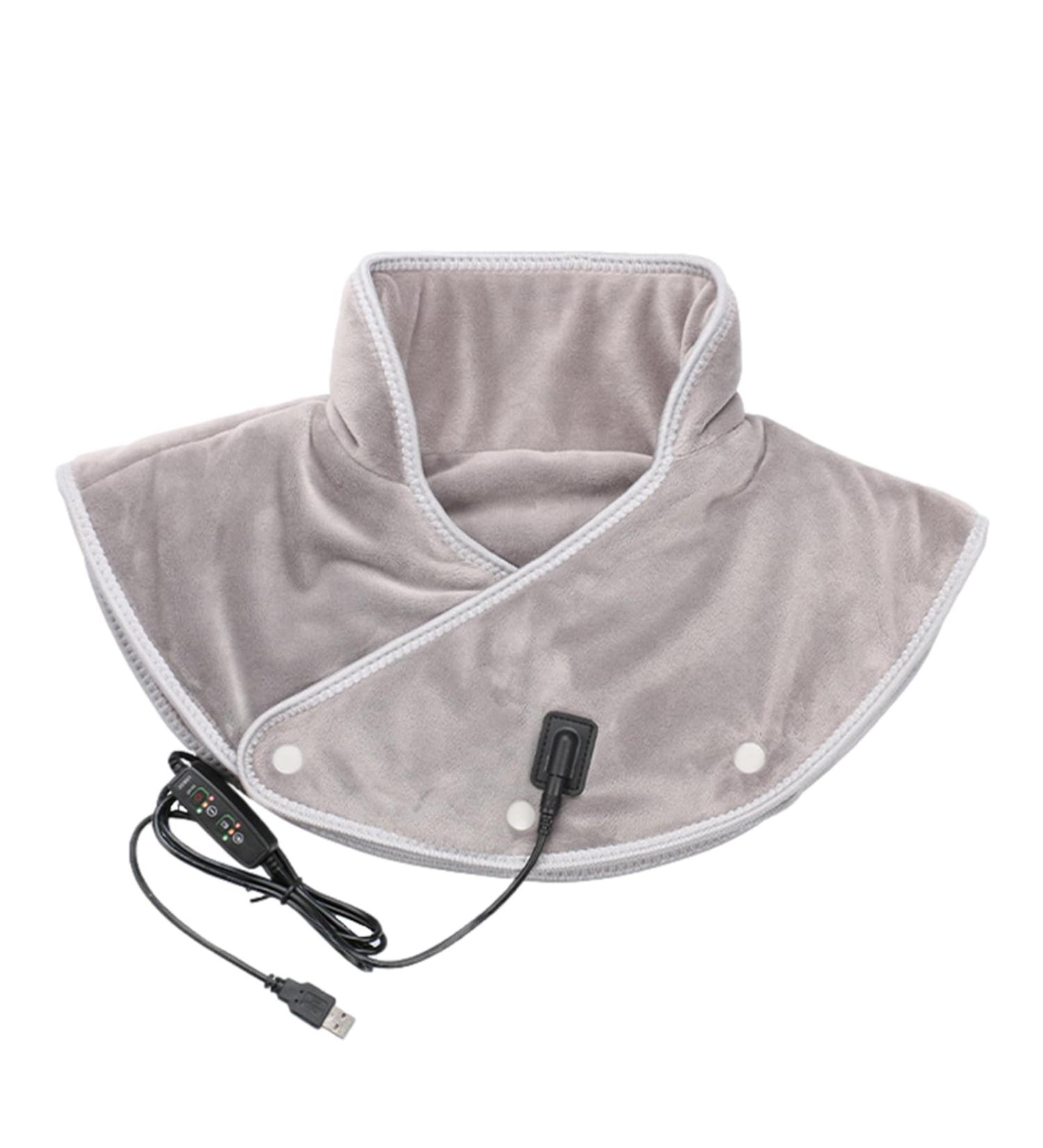 Facynde Neck Heating Pillow & Shoulder Wrap | Safe Fast Heat Relief for Cramps | Electric Heated Scarf for Men & Women - Buy Online on GoSupps.com