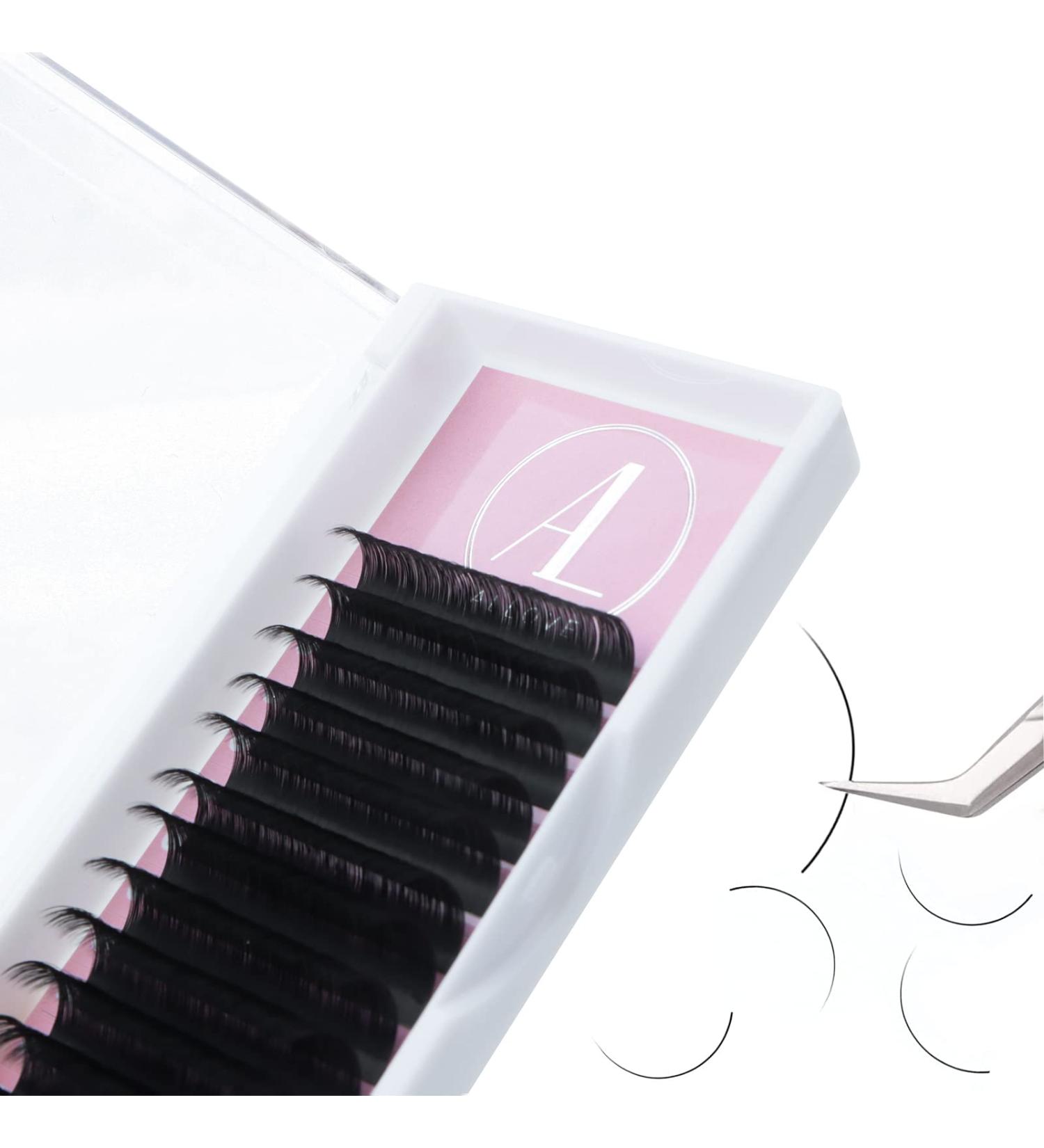 ALLOVE Cashmere Eyelash Extensions - Classic 0.03 C Curl 9mm Volume Lash Trays for Individual Lash Supplies - Buy Online on GoSupps.com