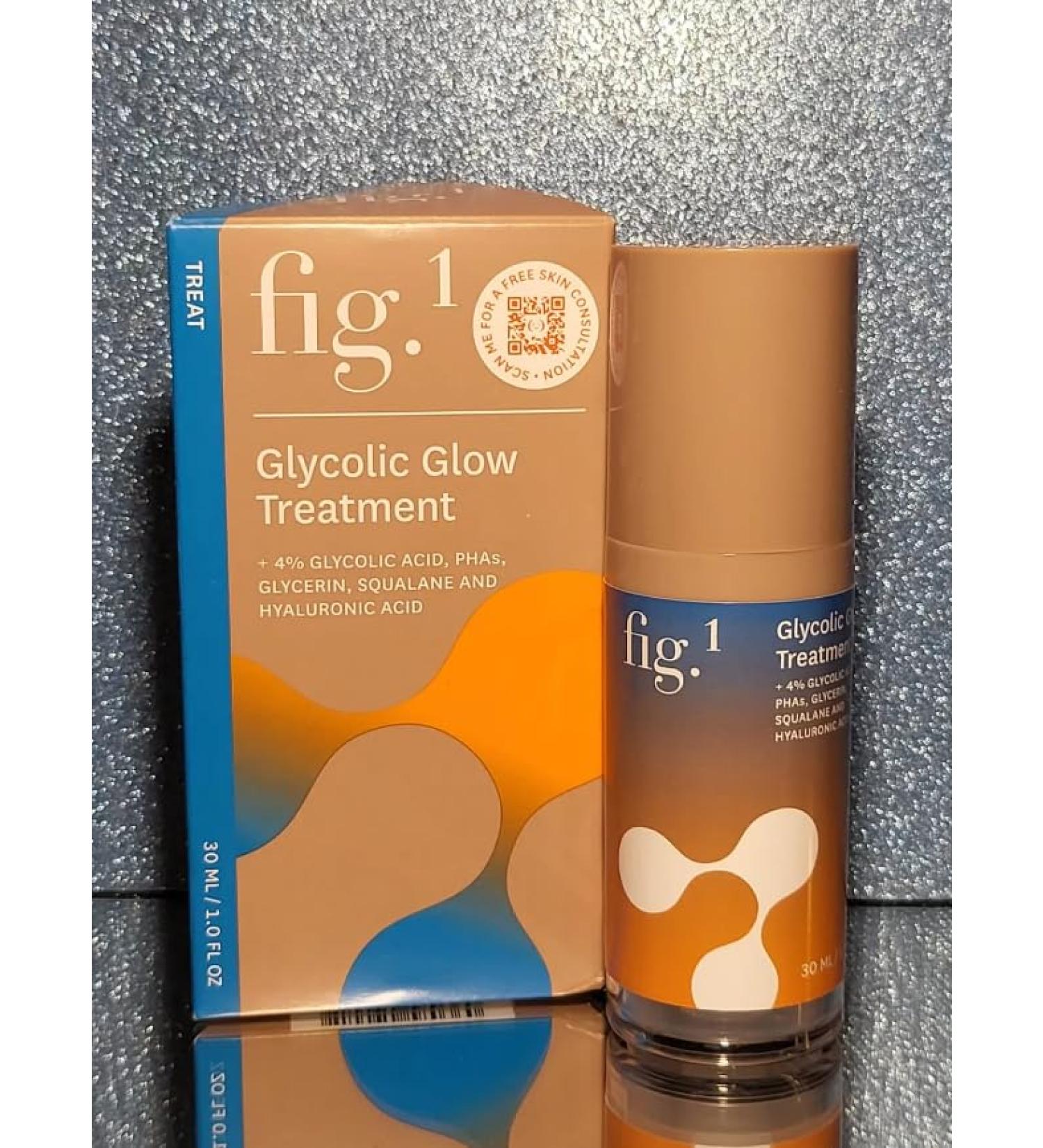 Buy FIG.1 Glycolic Glow Treatment - Exfoliating Skincare for Radiant Skin | Free International Shipping - Buy Online on GoSupps.com