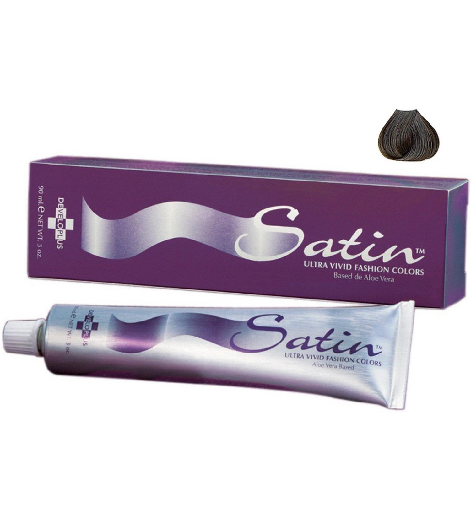 Satin Ultra Vivid Fashion Hair Colors 4N BROWN 3 oz