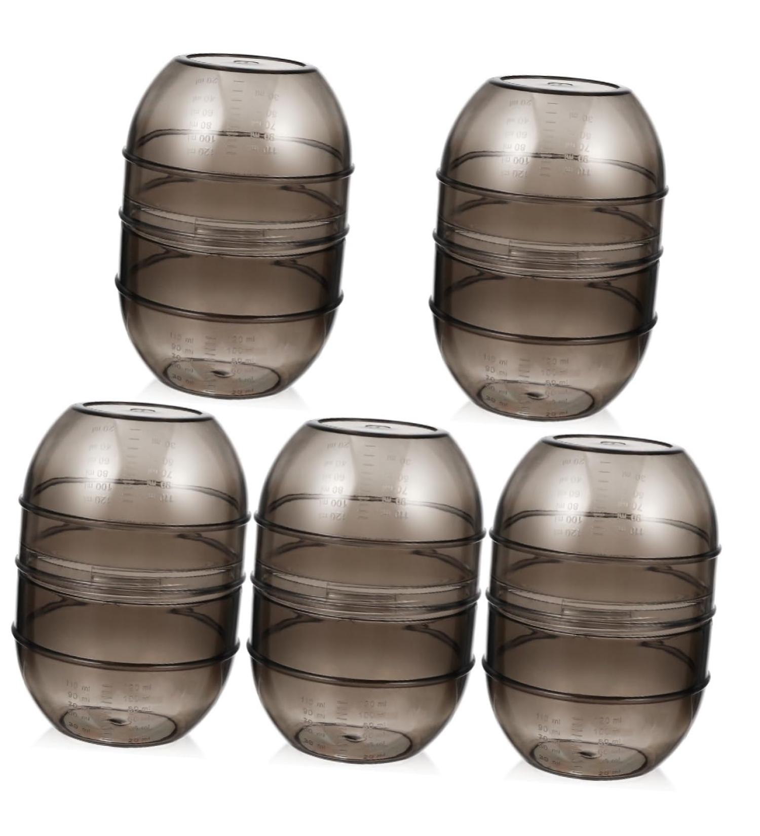 5 pi ces Bol de M lange pour Coloration Capillaire avec Double Graduation Bol pour Teinture Cheveux Salon et Usage DIY Facile Nettoyer et R utilisable - Buy Online on GoSupps.com