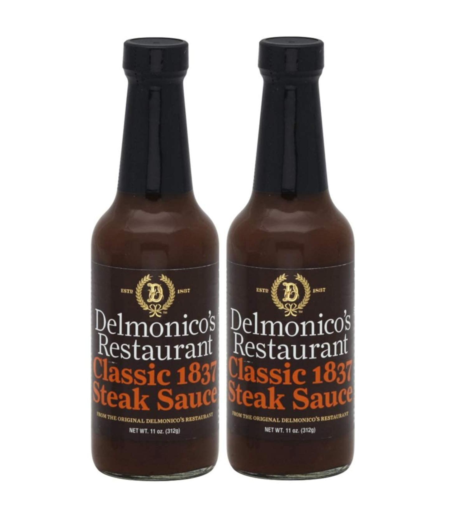 Delmonico's Restuarant 2 Pack Classic 1837 Steak Sauce