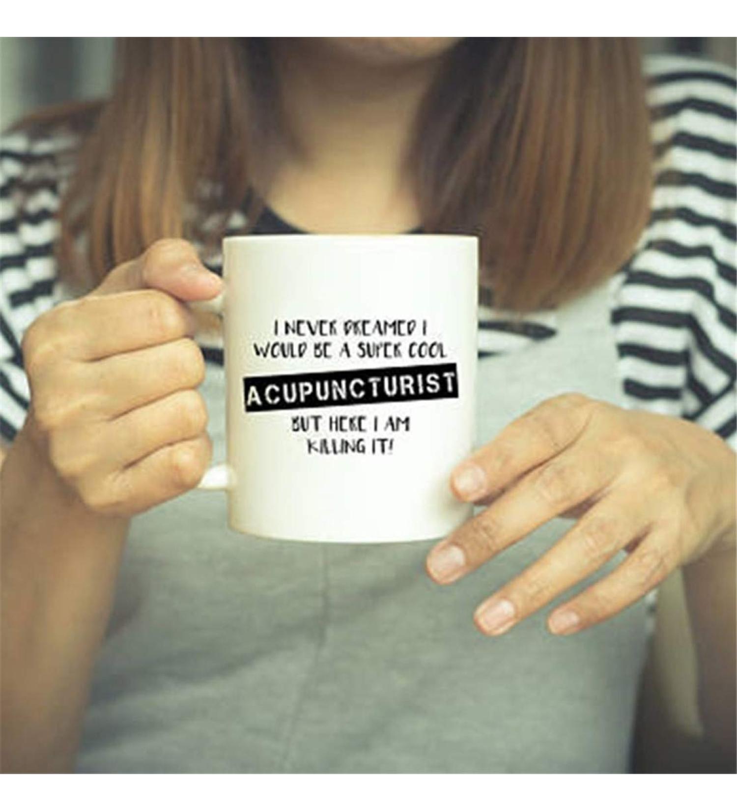 Acupuncturist Acupuncture Acupuncturist Gift Acupuncture Gift Chinese Medicine Funny Acupuncture Acupuncturist Gifts Coffee Mug - Buy Online on GoSupps.com