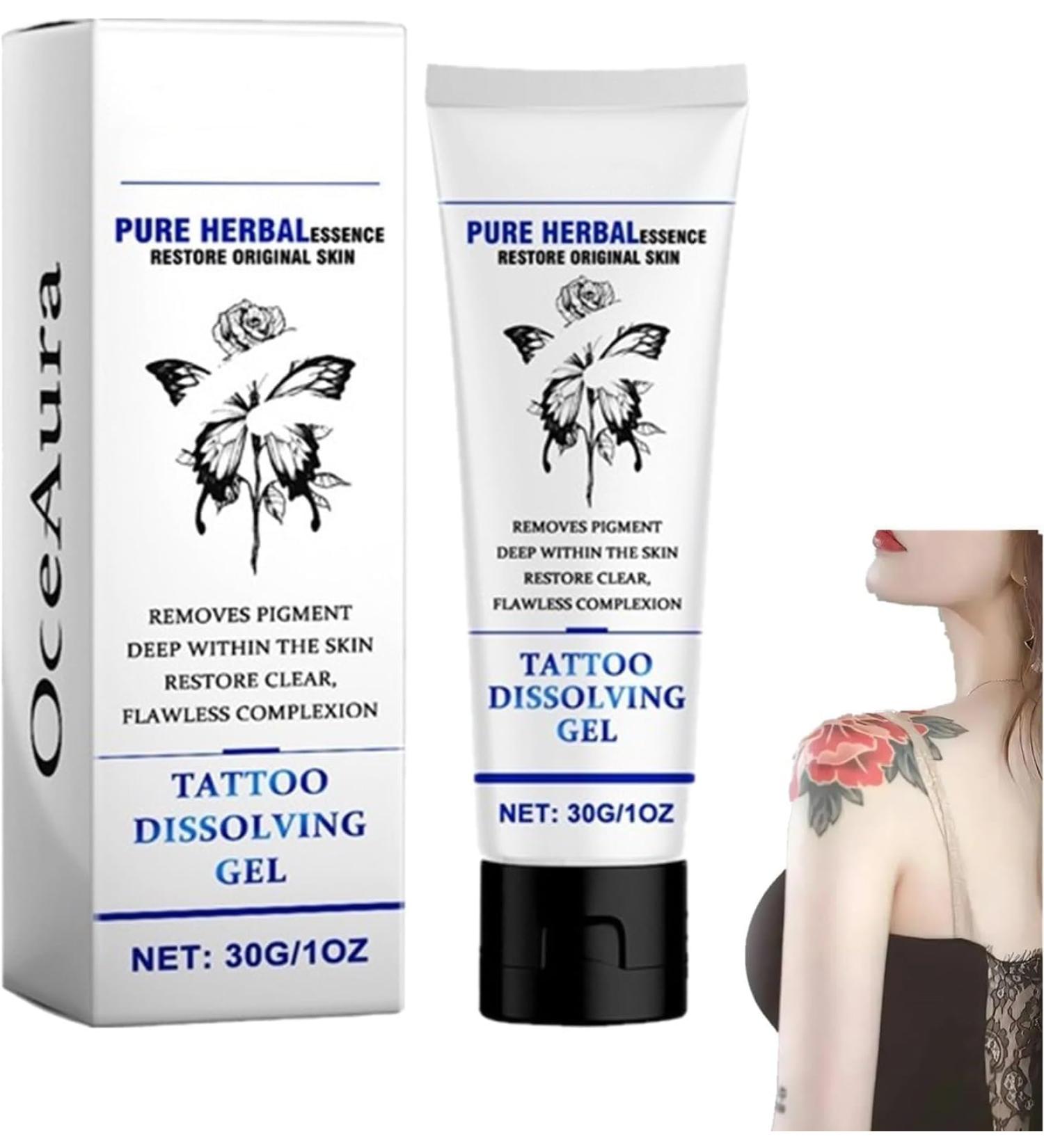 Cr me de d tatouage gel dissolvant de tatouage cr me d tatouage d finitive indolore absorption rapide sans cicatrices 1pcs - Buy Online on GoSupps.com