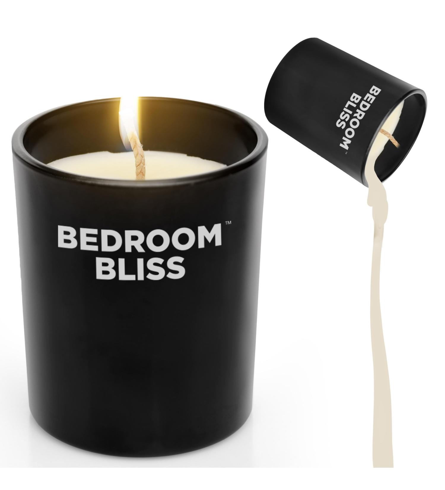 Bedroom Bliss Lovers Massage Candle - Indulge in Vanilla Aroma for Romantic Nights | International Shipping Available - Buy Online on GoSupps.com