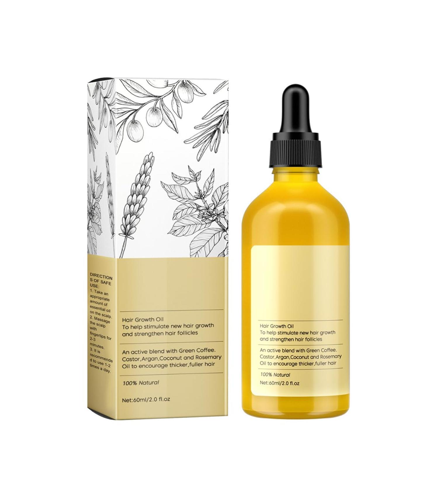 ieron Rosemary Oil for Hair Growth 60ml for Eyebrow and Eyelash Nourishes The Scalp Stimulates Hair Growth for Men Women - Buy Online on GoSupps.com