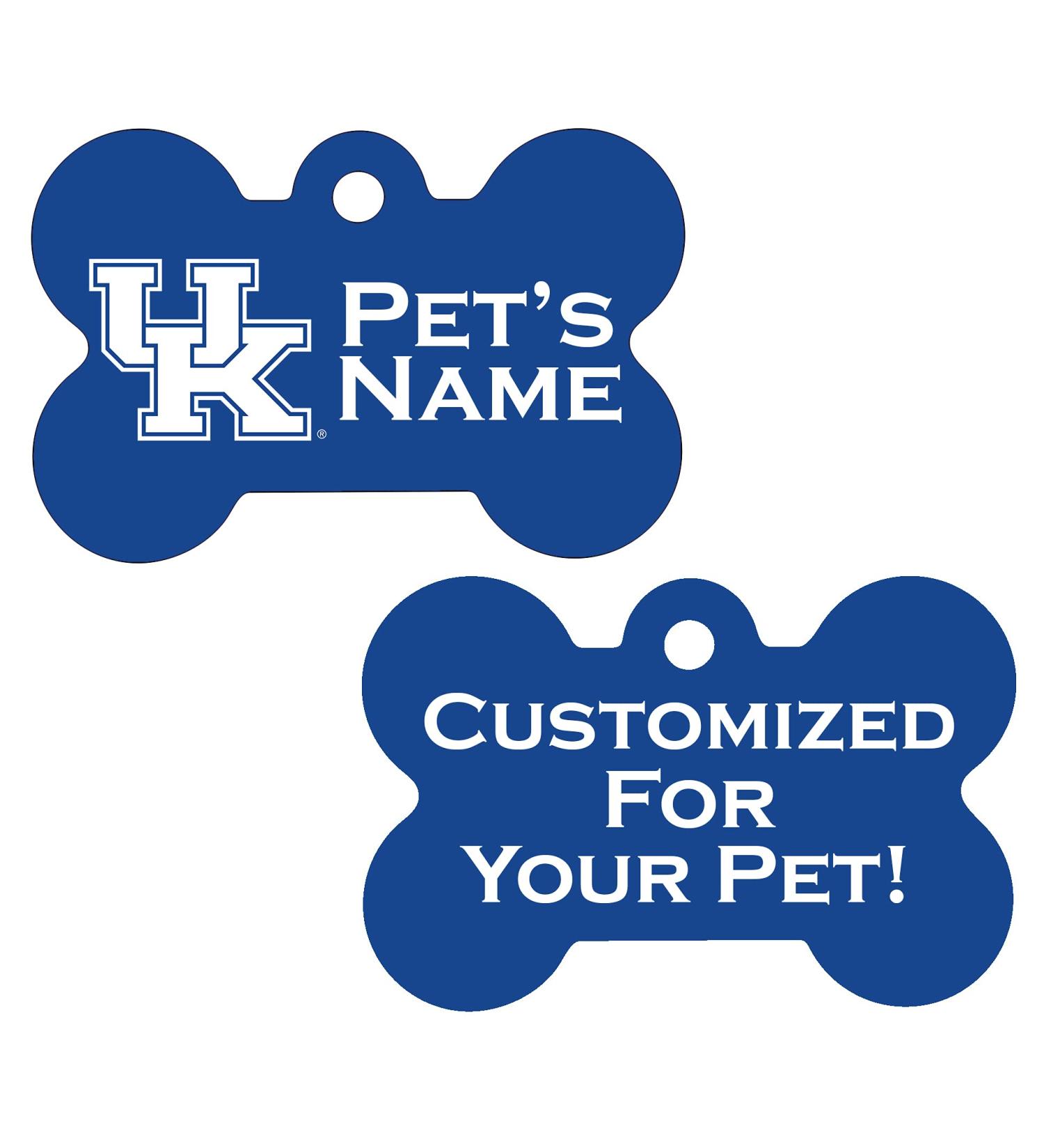 Kentucky Wildcats 2-Sided Pet ID Dog Tag - Personalized & Officially Licensed - Buy Online on GoSupps.com
