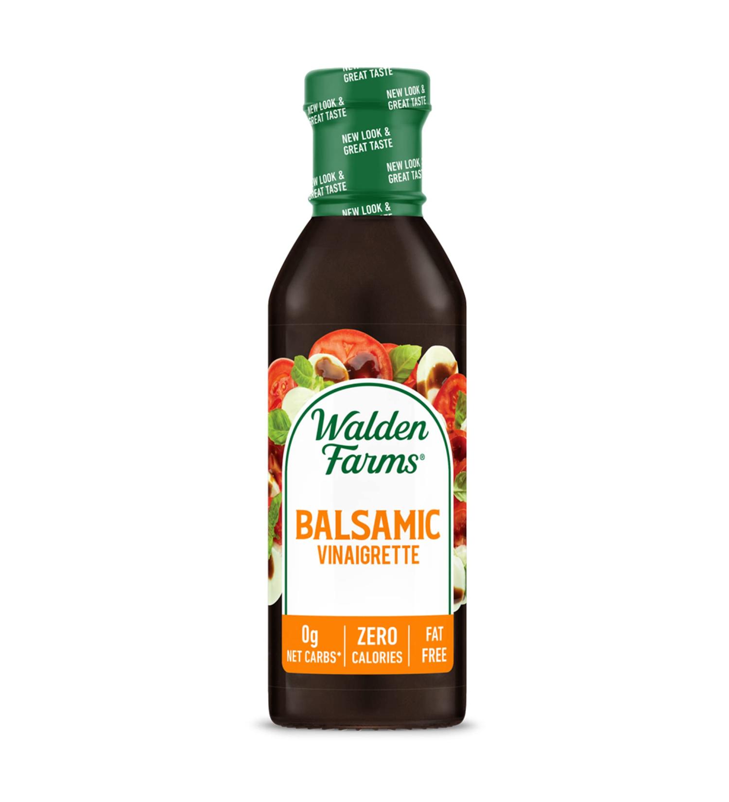 Walden Farms Sugar-Free Balsamic Vinaigrette Dressing 12 oz - Keto Friendly & Vegan - Buy Online on GoSupps.com