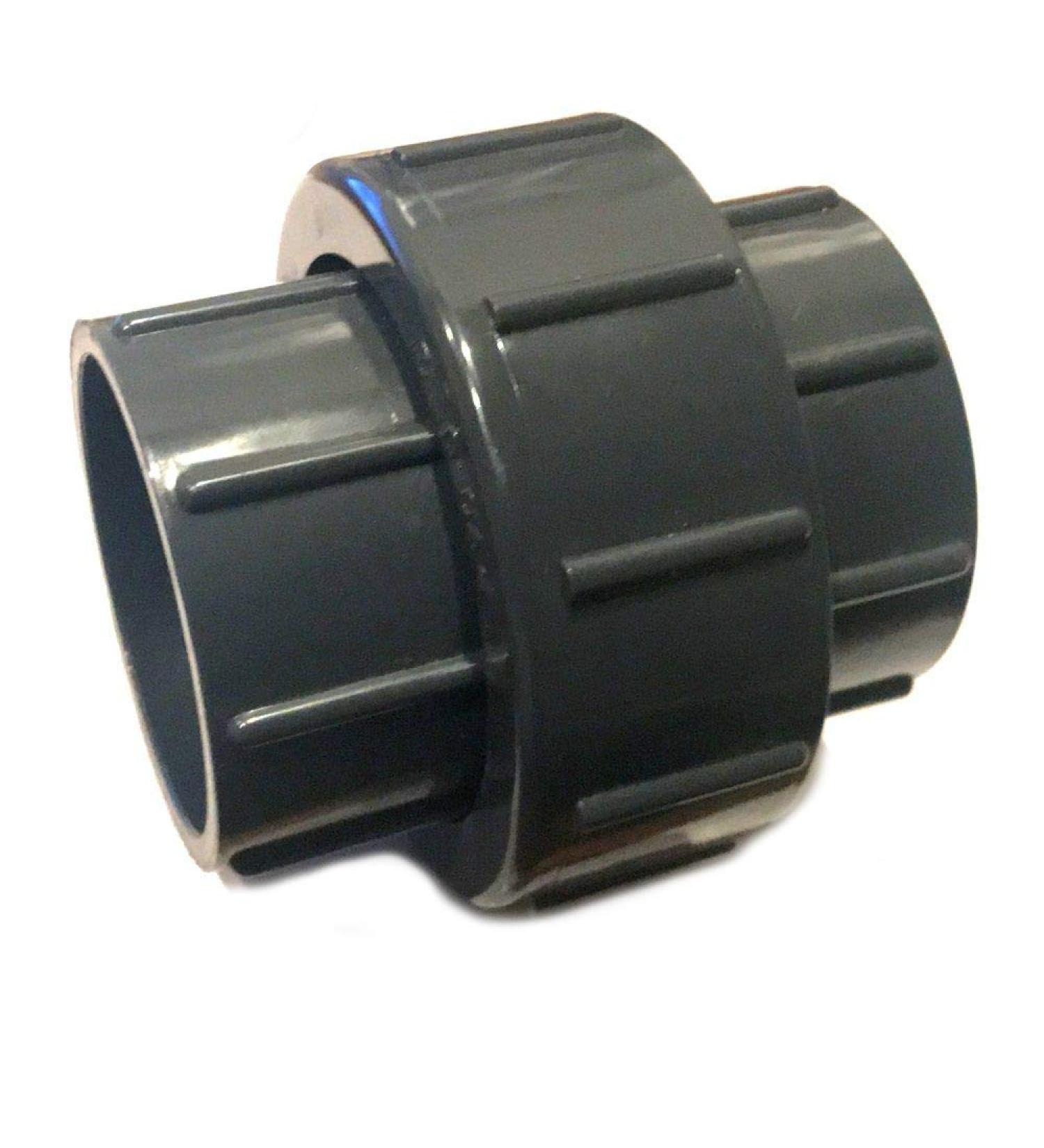 Adrenalin-Fishing PVC-U Fitting Adapter Screw Connection 50mm - Ideal for Koi Pond Pipe Construction | Worldwide Shipping - Buy Online on GoSupps.com