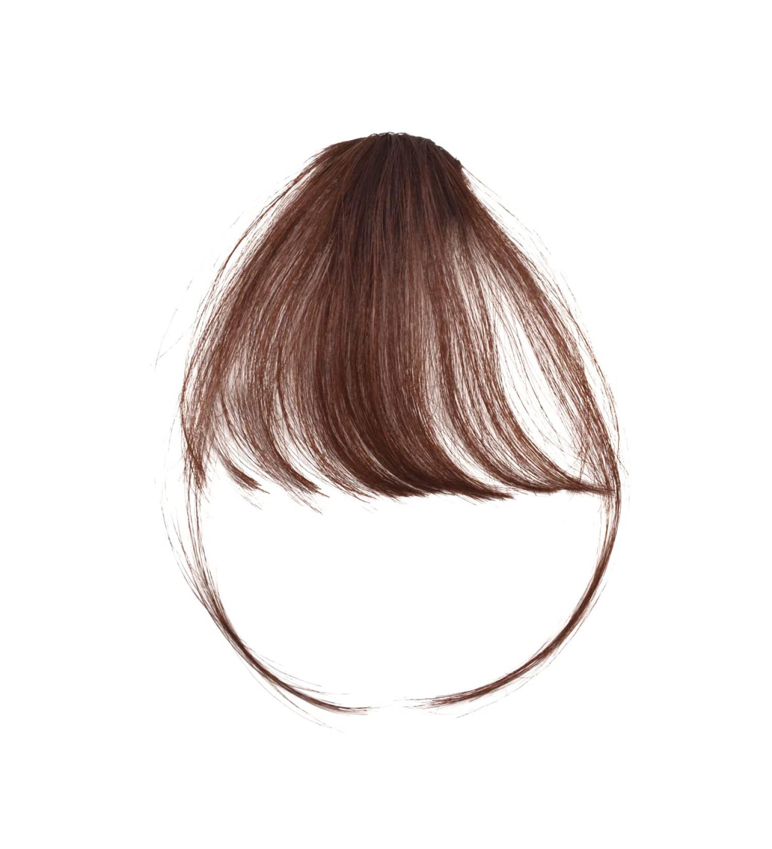 Hair Clip in Bangs Wispy Human Hair Bangs Hairpieces for Women Fringe Neat Faker Bangs with Temples Hairpieces for Party and Daily Wear(Wispy Bangs Dark Brown) Wispy Bangs Dark Brown - Buy Online on GoSupps.com