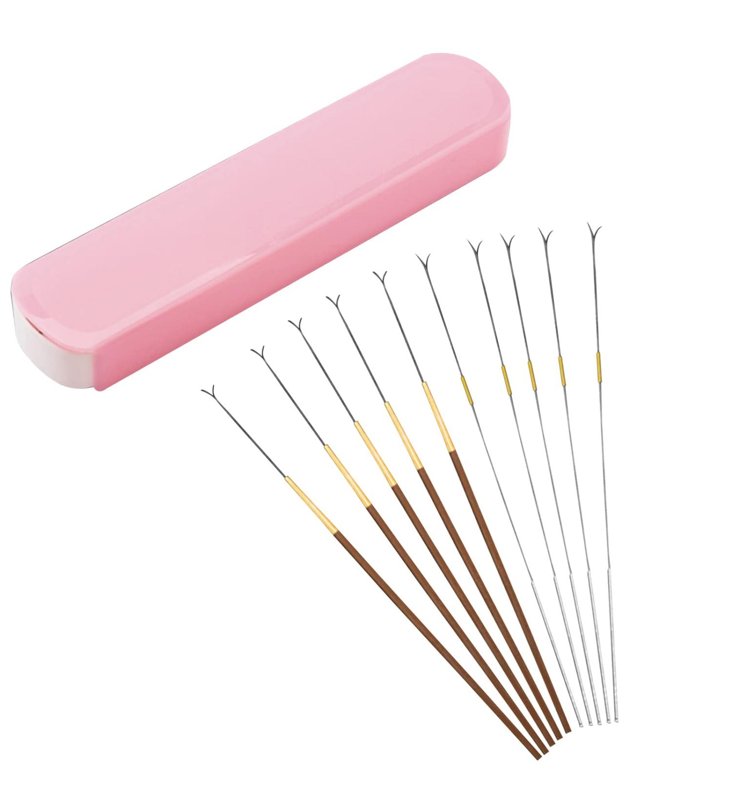 Layhou Ear Massage Set - Stainless Steel Earwax Cleaner Kit with Goose Feather Earpick and Spiral Ear Clean Tool - Buy Online on GoSupps.com
