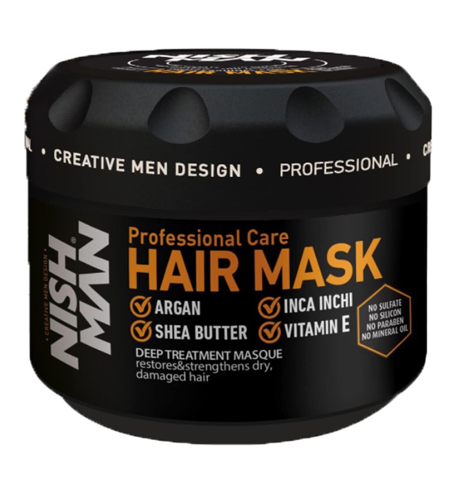 NISHMAN Hair Mask Inca Inci Complex 300ml - Nourishing Hair Care for All Hair Types | Buy Internationally - Buy Online on GoSupps.com