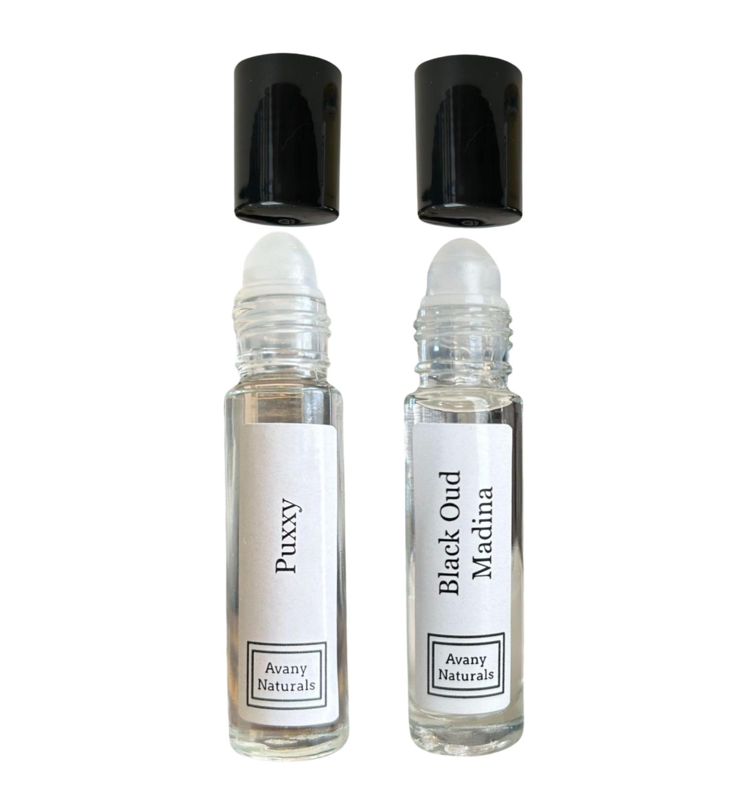 Perfume Sampler Set Woman - Perfumed Body Oil Mini Perfume Rollerball Fragrance Oil Small Perfume Samples Travel Size Cologne 2 pc Duo (Set #13) - Buy Online on GoSupps.com