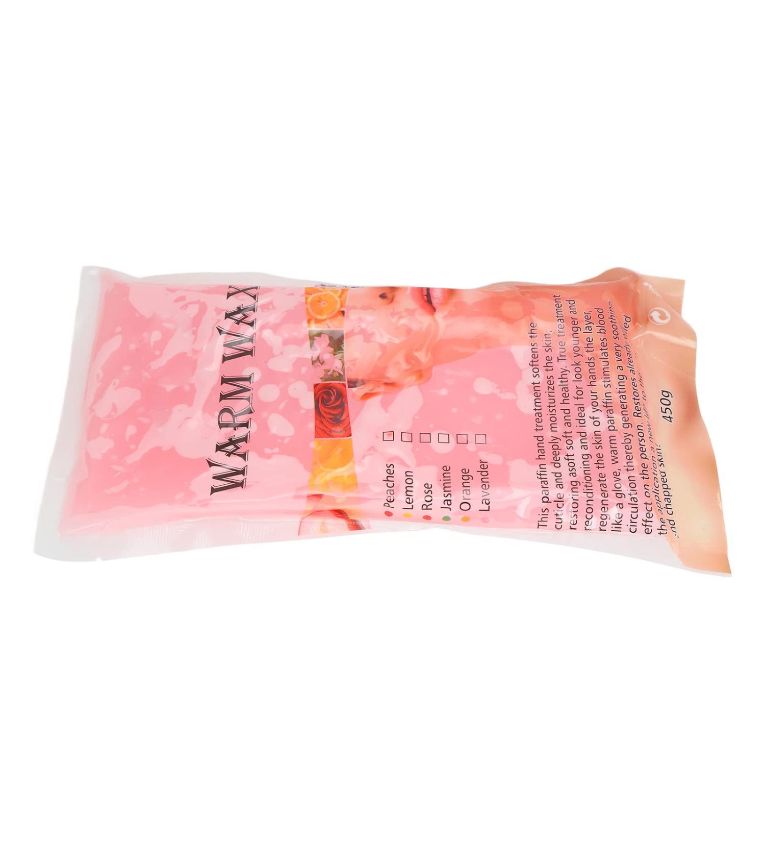 Paraffin Wax Refill 15.9oz - Relieve Muscle Pain & Enhance Beauty | Peach Scented for Home & Salon Use - Buy Online on GoSupps.com