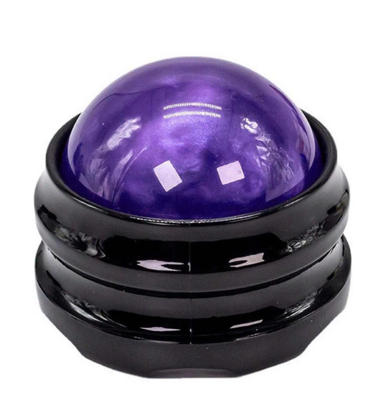 Muscle Relaxation Fitness Balls - Smooth Surface Deep Tissue Massage - Easy to Clean Purple Ball - Buy Online on GoSupps.com