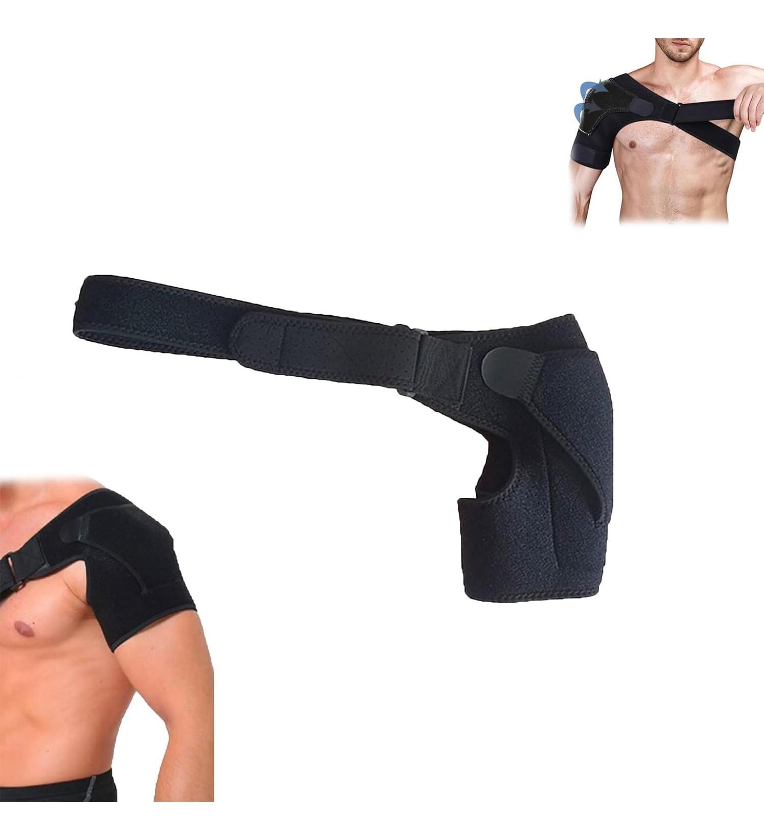 Anaconda Shoulder Brace Anaconda Fightwear Shoulder Brace Compression Shoulder Brace for Rotator Cuff Professional Adjustable Shoulder Brace Cuff Support Brace for Women Men(1pcs) - Buy Online on GoSupps.com