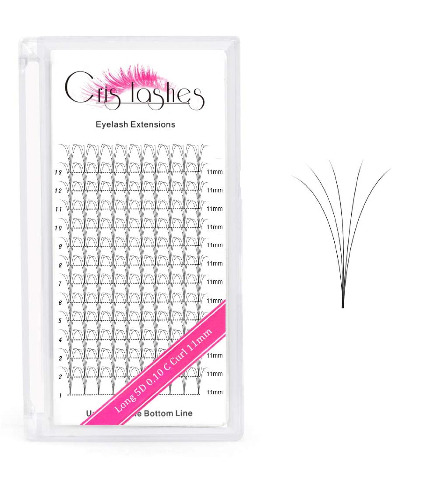 5D Volume Eyelash Compartments - Premade Lash Fans for Extensions | 3-8D Silk Flasher 0.07/0.10 Thickness C/D Curl 10-18mm | International Shipping - Buy Online on GoSupps.com