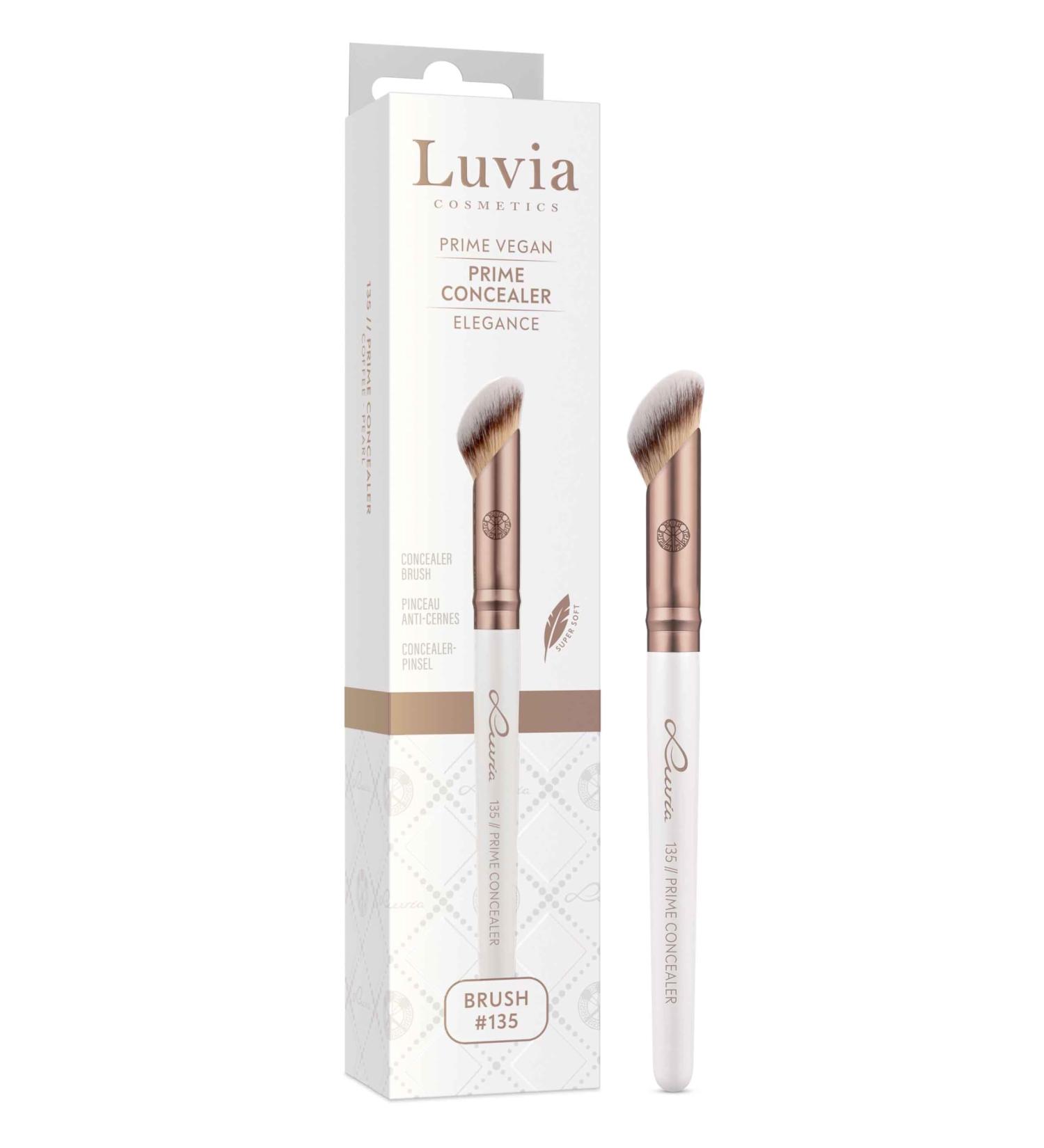 Shop Luvia Professional Makeup Brushes | Vegan Concealer & Buffer Brushes for Flawless Finish - Buy Online on GoSupps.com
