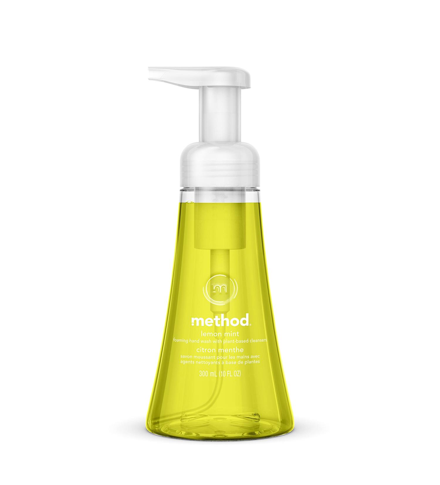 Method Foaming Hand Wash, Lemon Mint, 10 Ounce - Buy Online on GoSupps.com