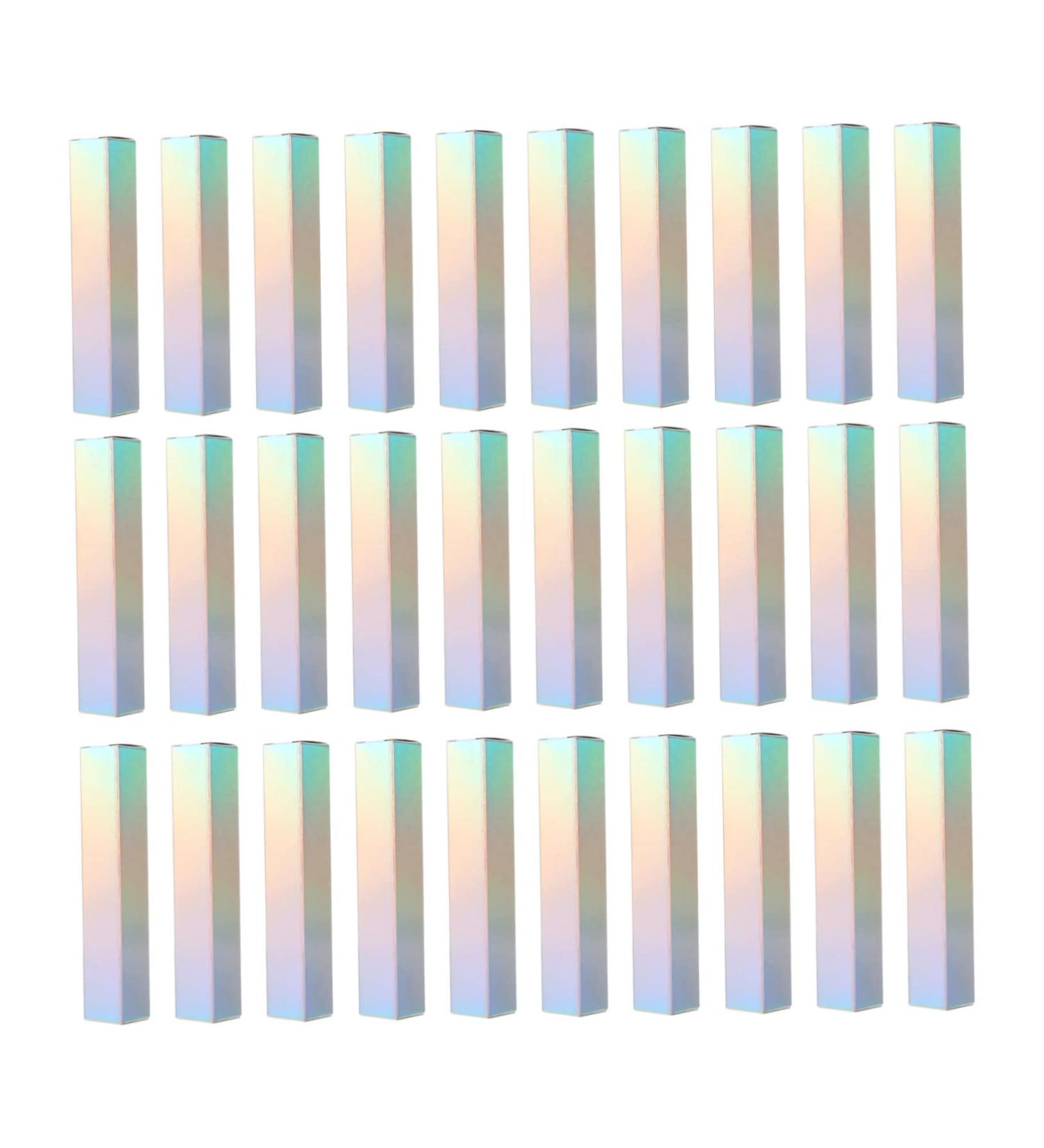 TOPPERFUN Bo tes D'emballage pour Gloss L vres en Papier Holographique 50 Pi ces Taille Standard Protection Cosm tique Usage Professionnel et Voyage - Buy Online on GoSupps.com