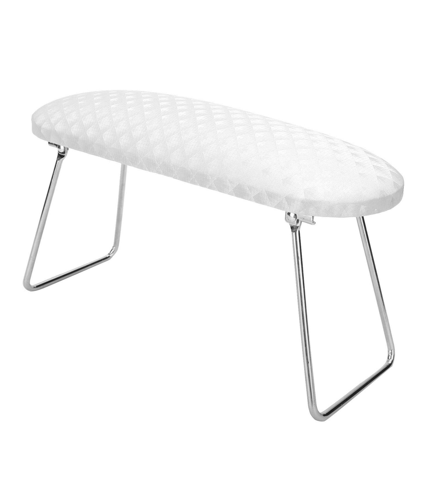 Nail Art Hand Pillow Sliding On Both Sides Fine Craftsmanship Exquisite And Durable Manicure Hand Holder Quick Open Salon Shop for Home white - Buy Online on GoSupps.com