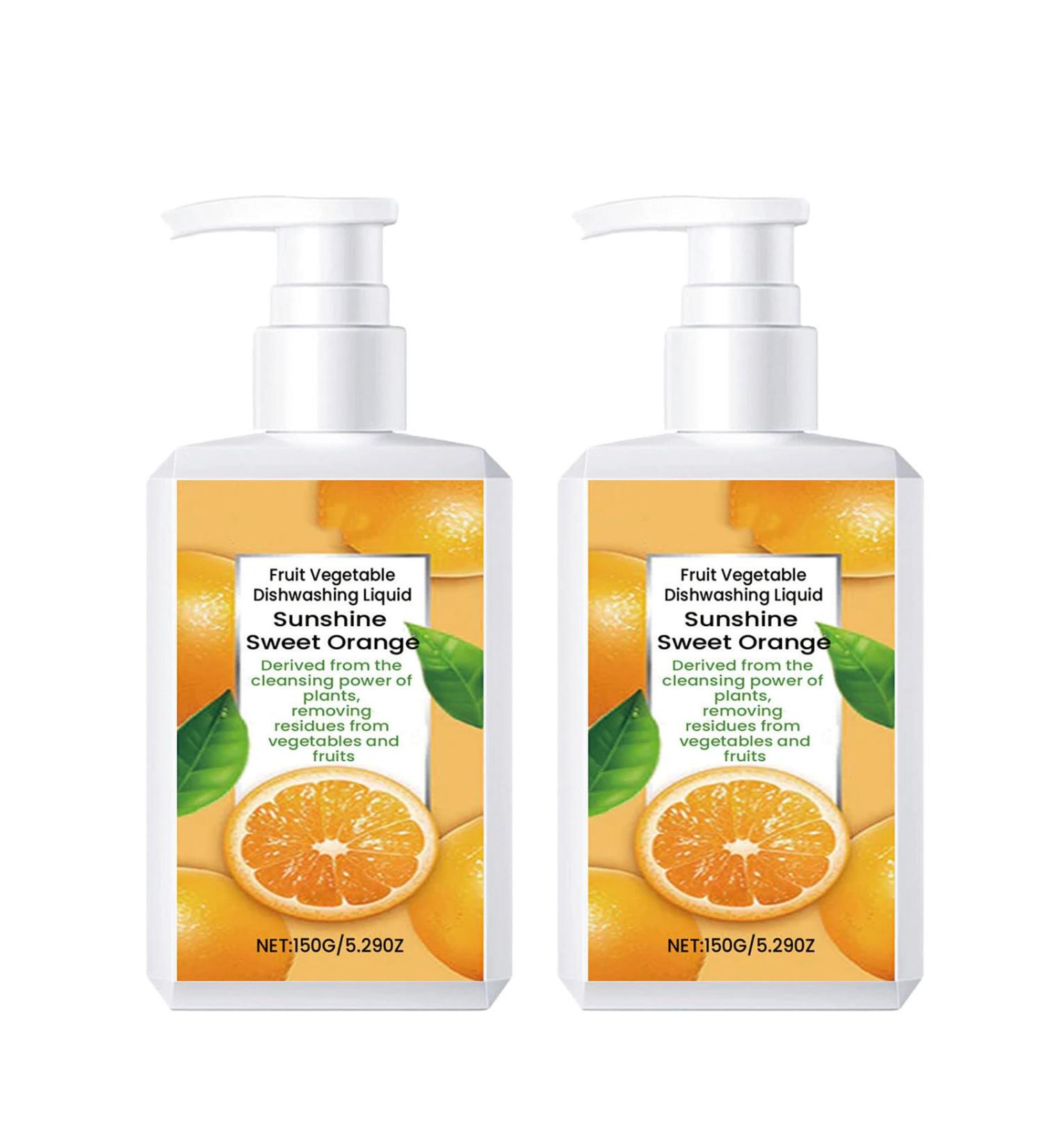 Liquid Dish Soap Fruit and Vegetable Wash Dishwashing Liquid Food Wash Detergent Vegetable Cleaner - Buy Online on GoSupps.com