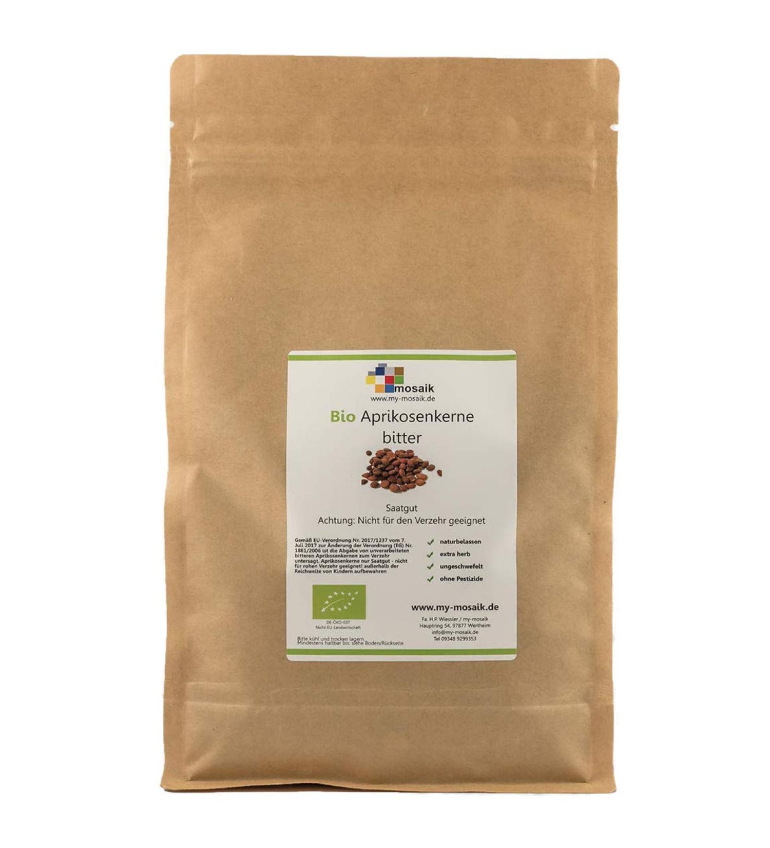 Buy Organic Bitter Apricot Seeds - 1000g Extra Herb | Pesticide-Free High Bitter Content Natural | Eco-Friendly eCommerce - Buy Online on GoSupps.com