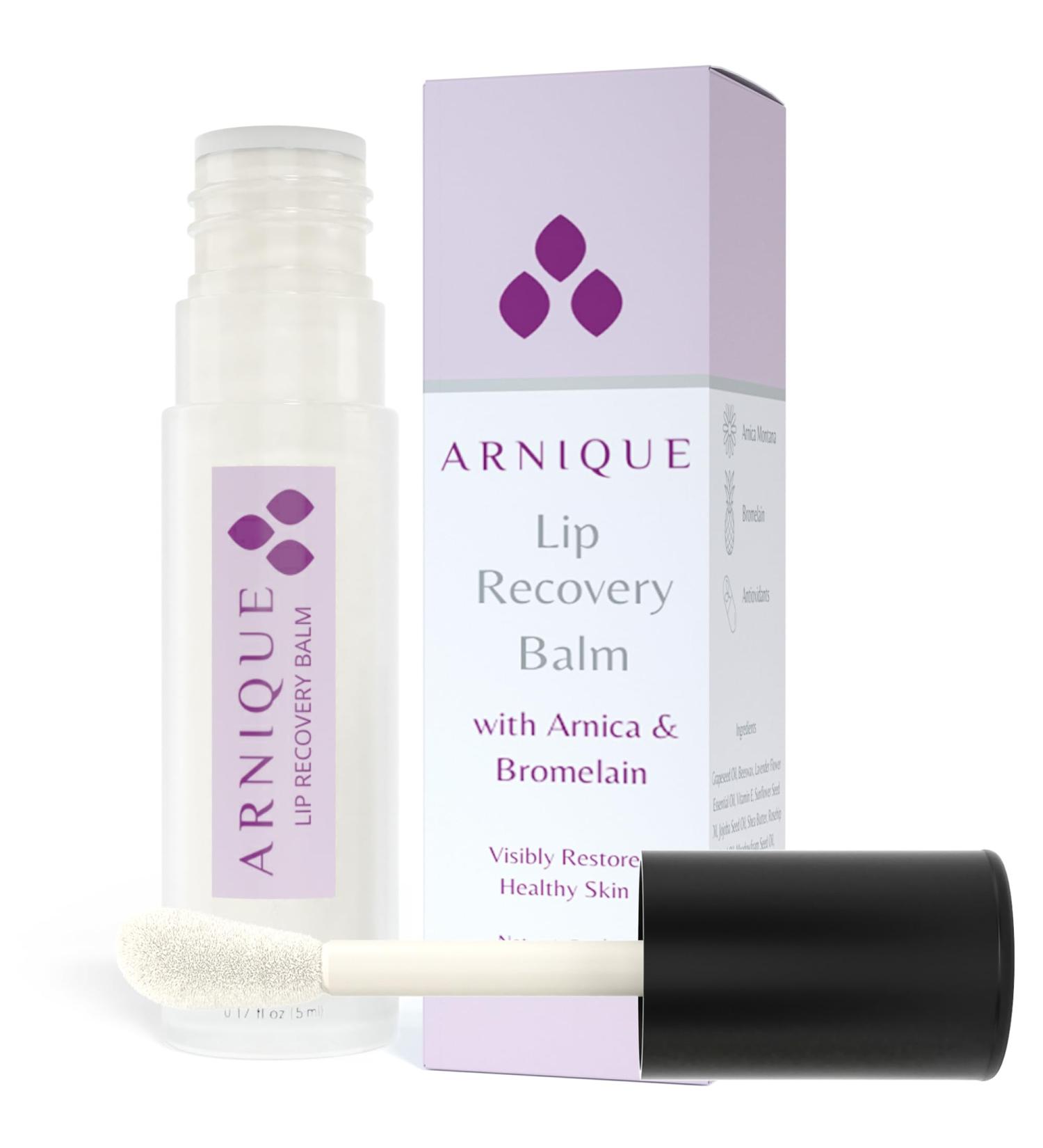 Arnica Lip Balm Lip Filler Aftercare Balm with Arnica Montana and Bromelain Soothing Topical Masque for Lip Flip Injections and Cosmetic Treatments 0.17 Fl Oz (Pack of 1) - Buy Online on GoSupps.com